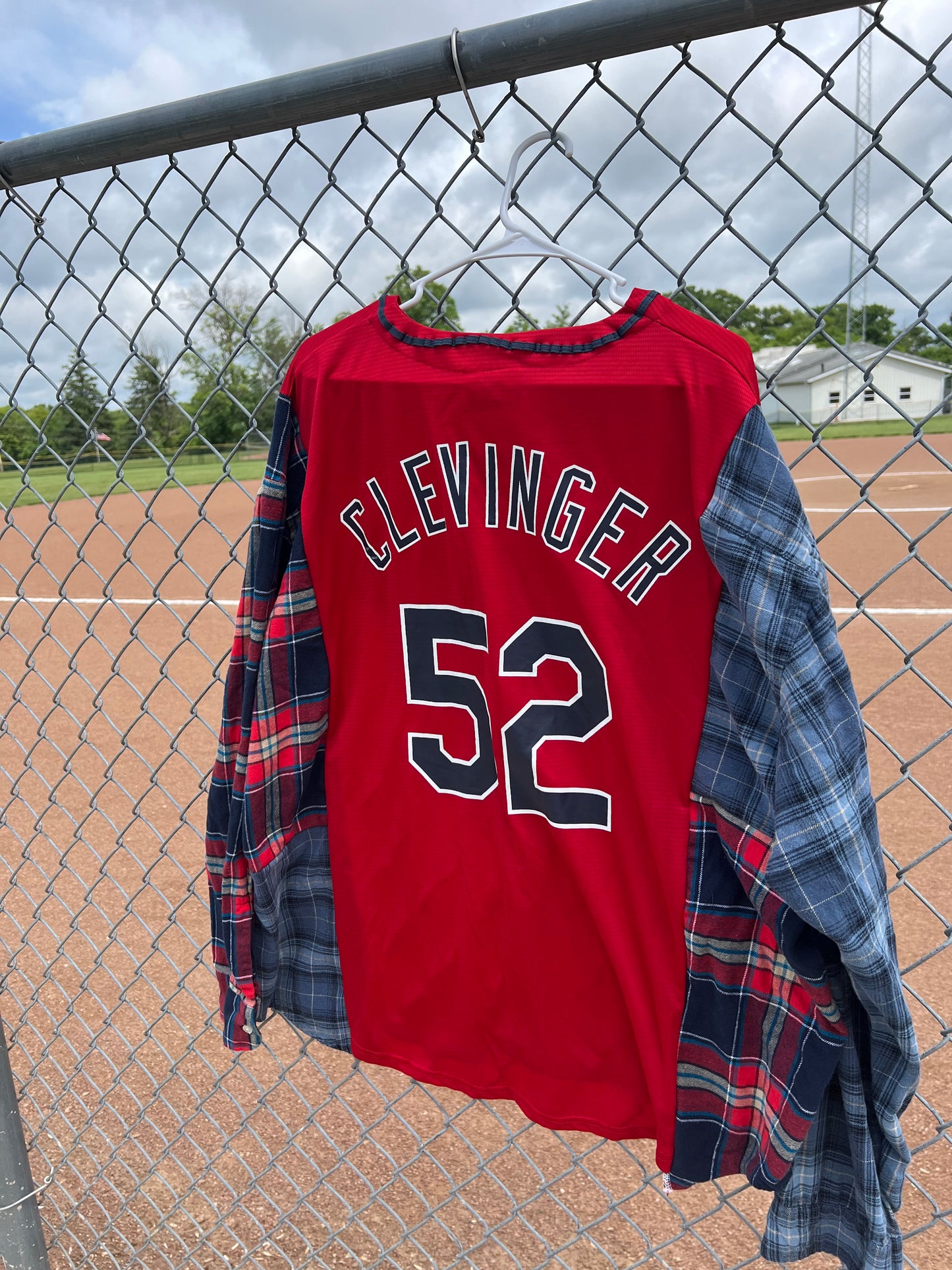 Clevinger #52 Patchwork Jersey Flannel