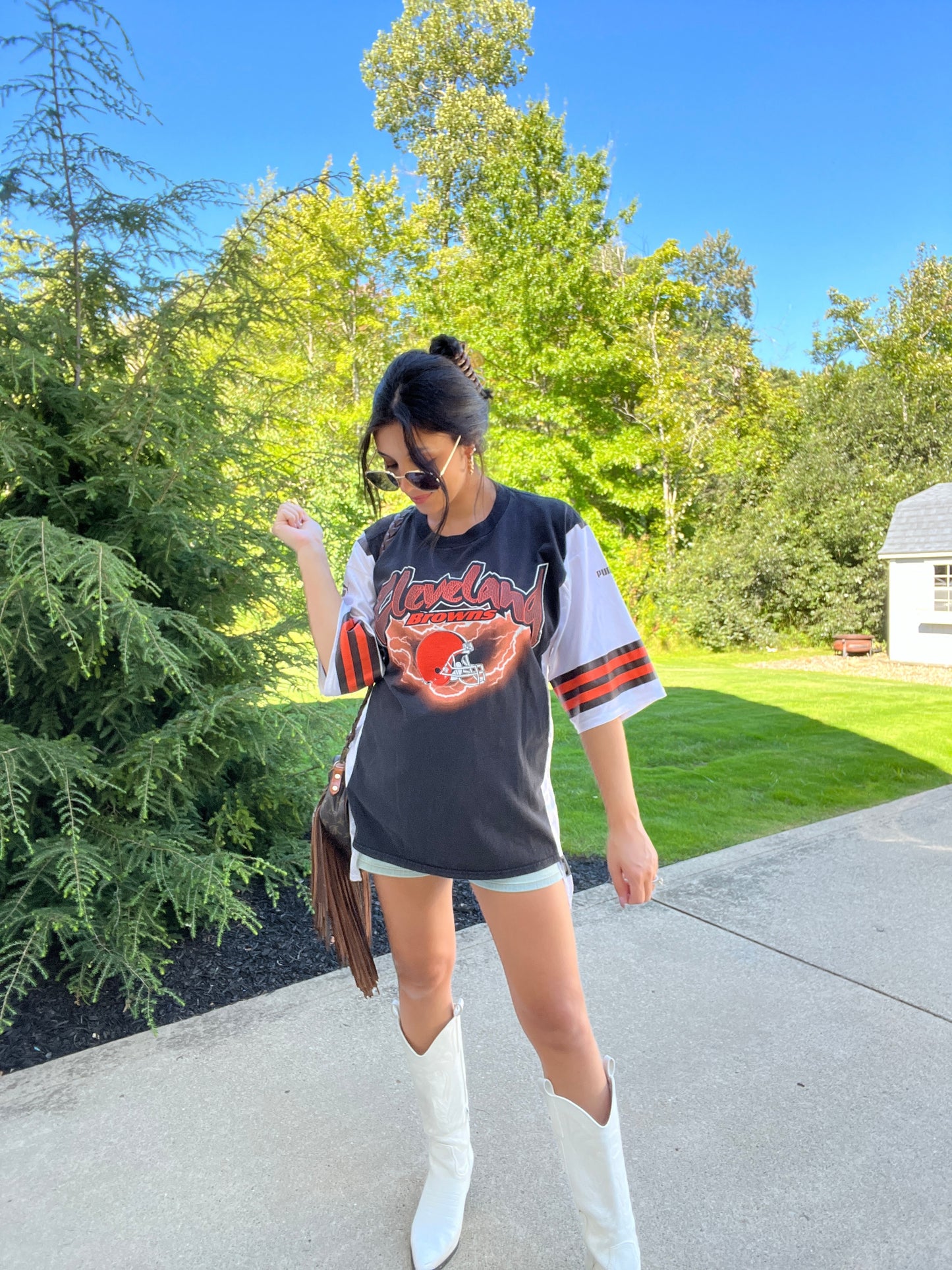 VINTAGE BROWNS TEE X JERSEY