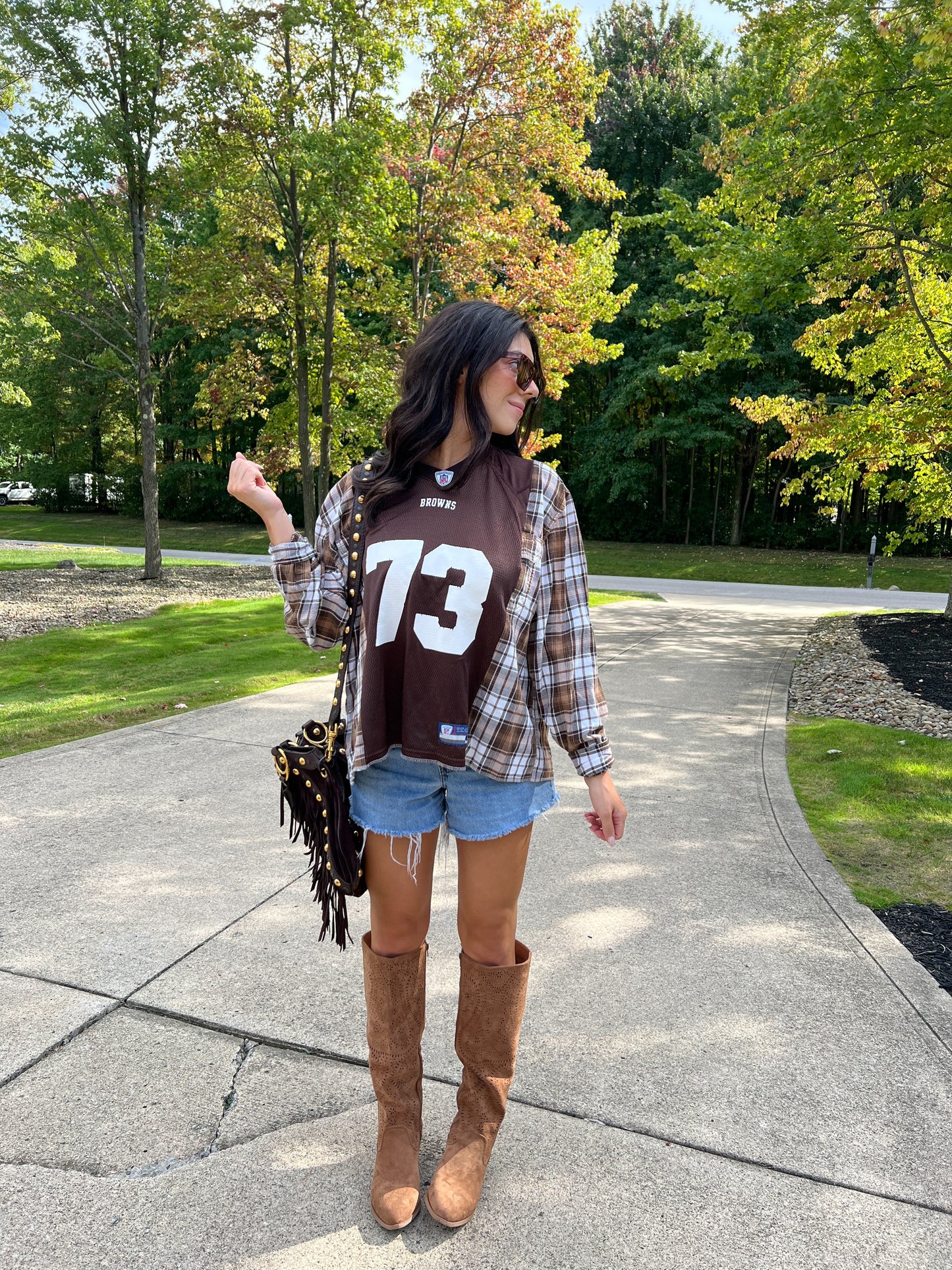 #73 BROWNS JERSEY X FLANNEL