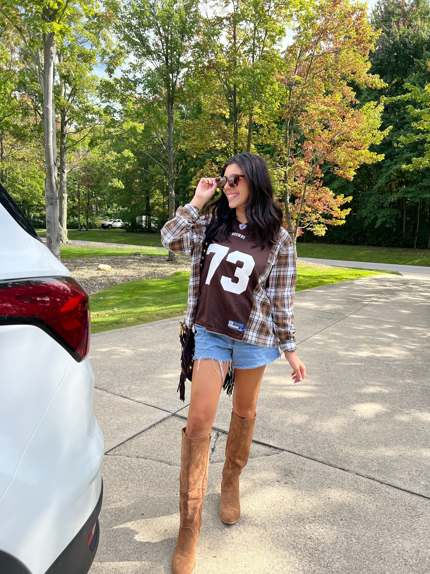 #73 BROWNS JERSEY X FLANNEL