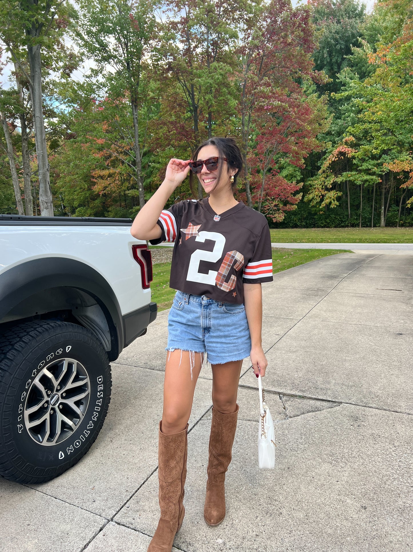 Plaid Sticker Jersey
