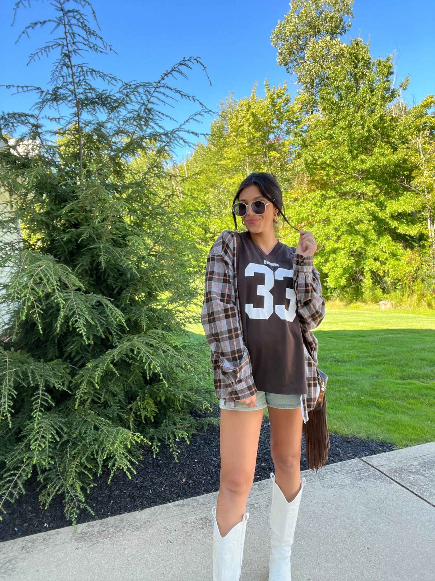 #33 BROWNS JERSEY X FLANNEL