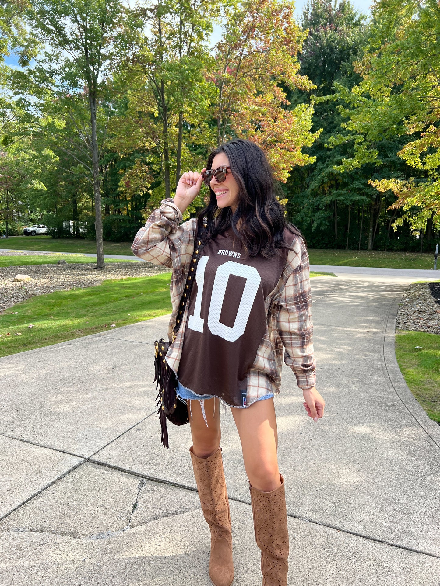 #10 BROWNS JERSEY X FLANNEL