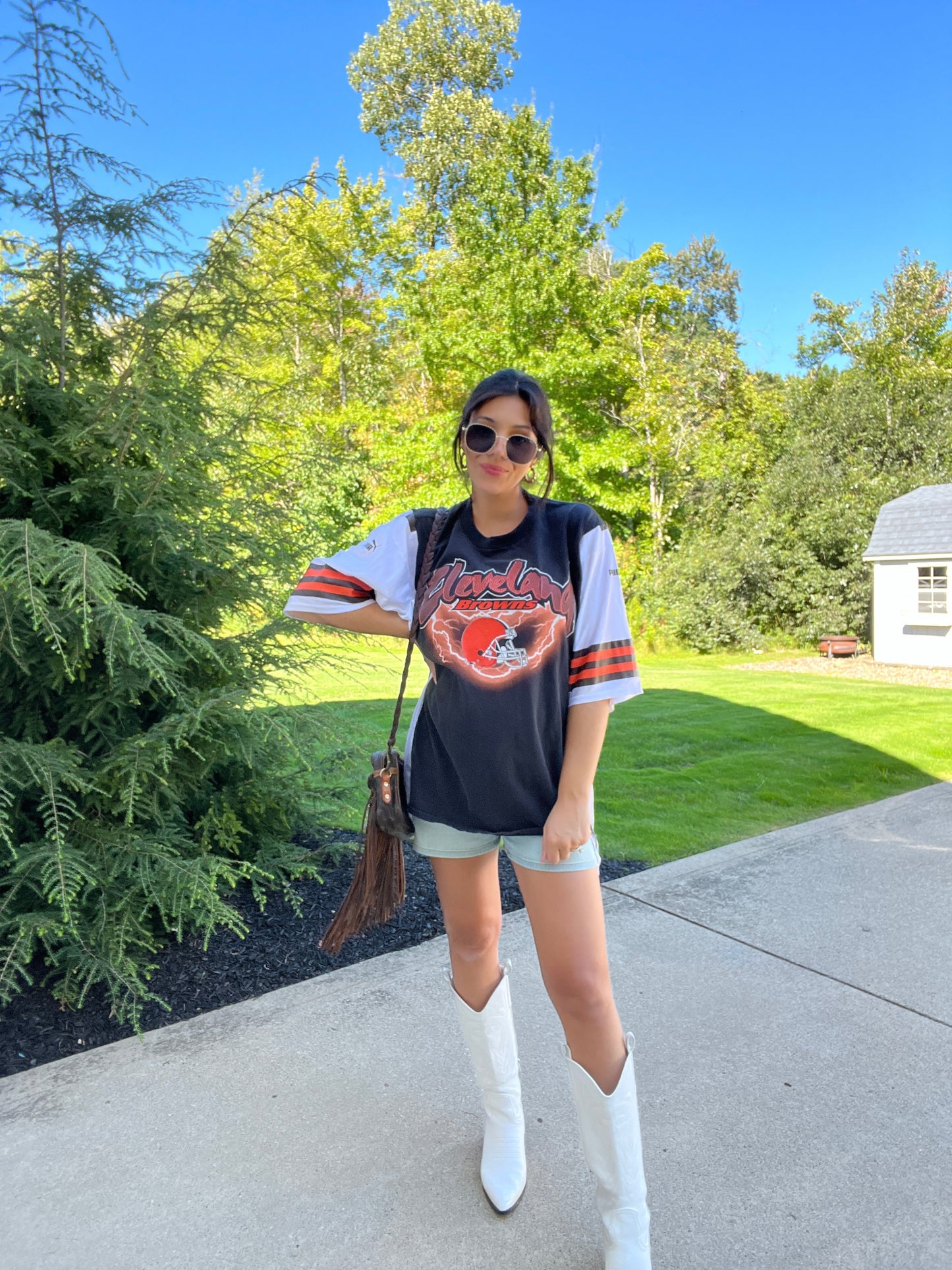 VINTAGE BROWNS TEE X JERSEY