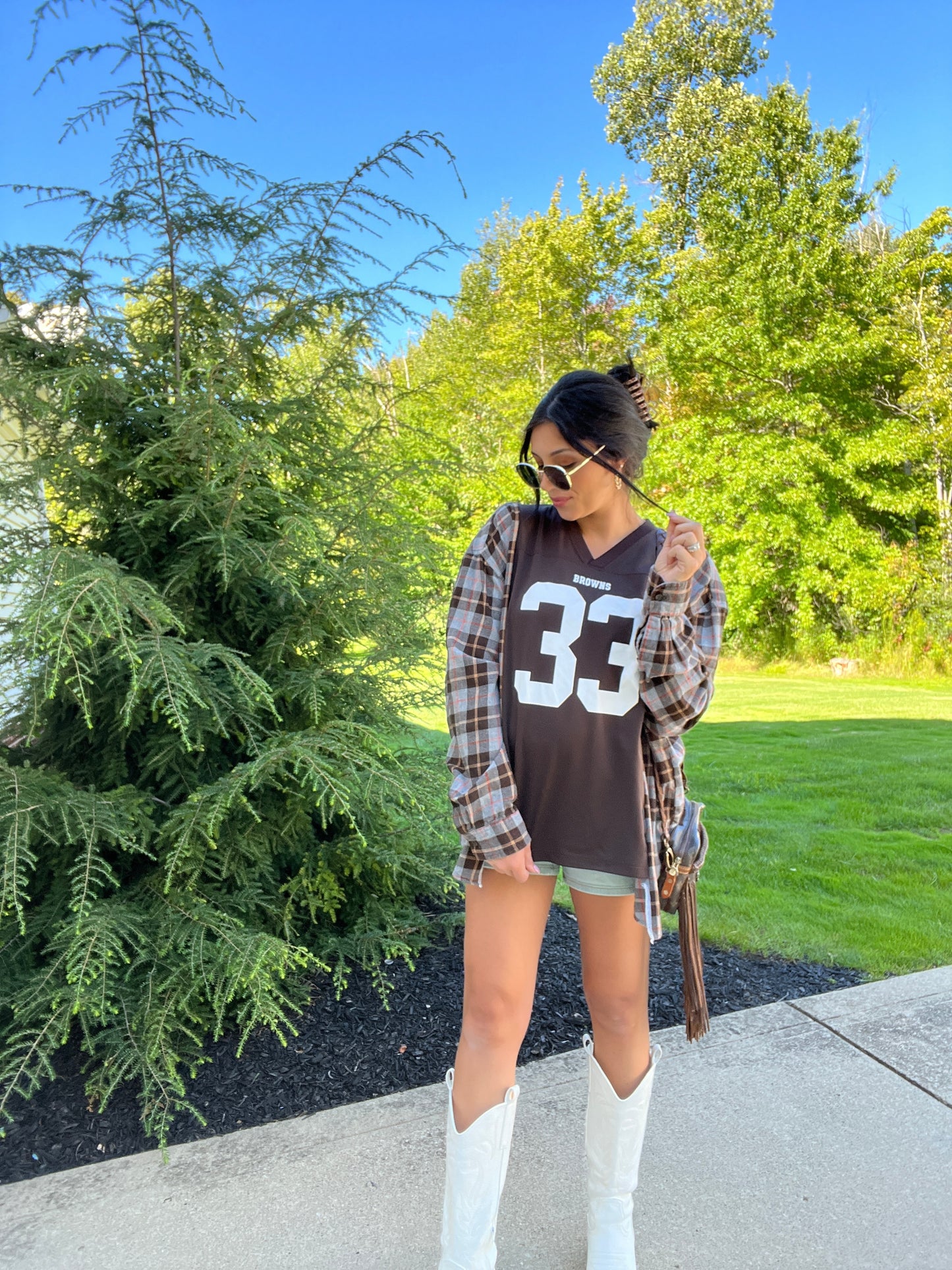 #33 BROWNS JERSEY X FLANNEL