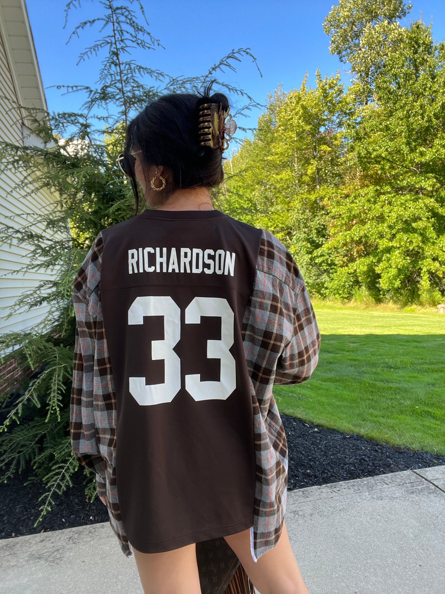 #33 BROWNS JERSEY X FLANNEL