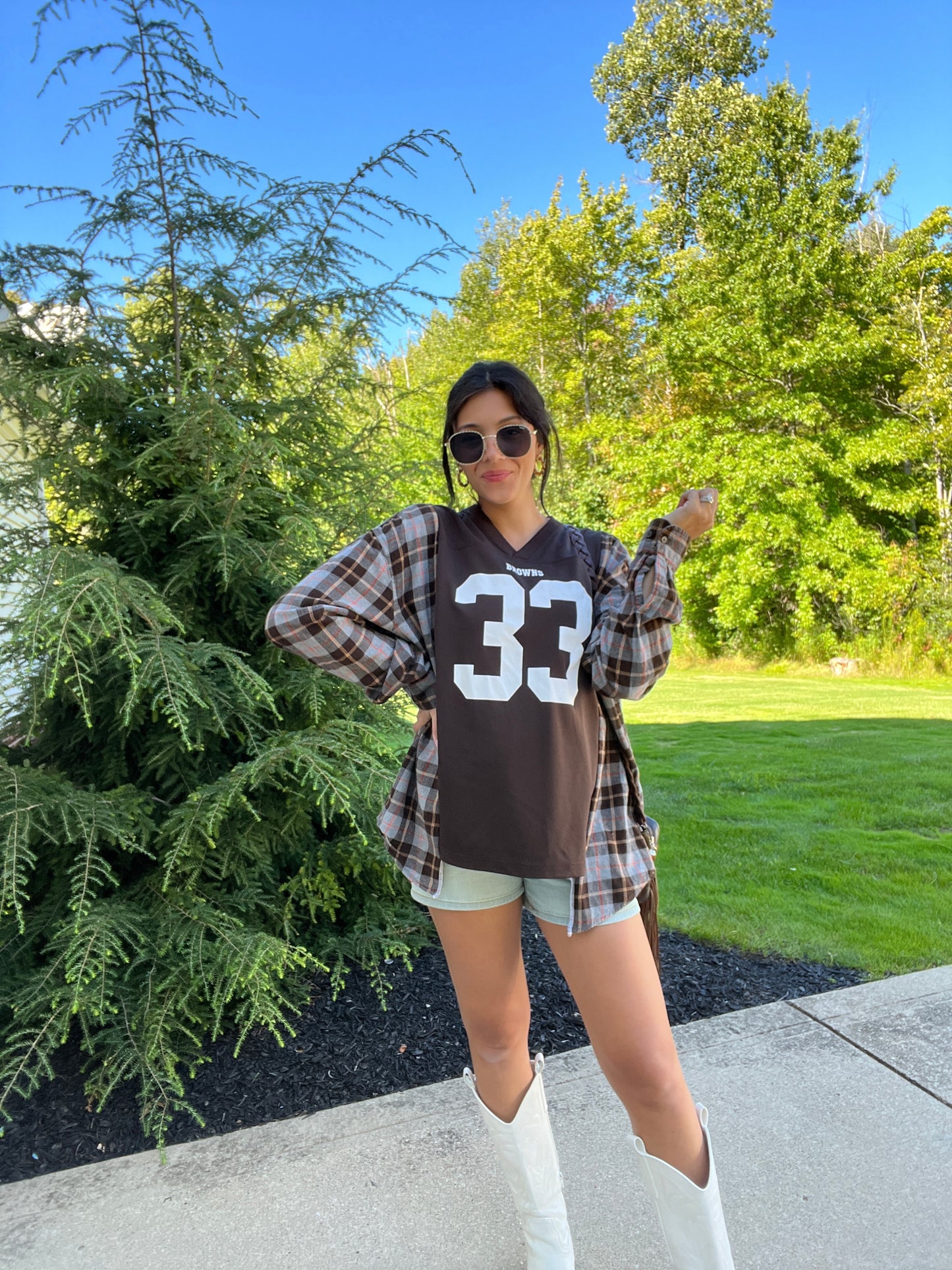 #33 BROWNS JERSEY X FLANNEL