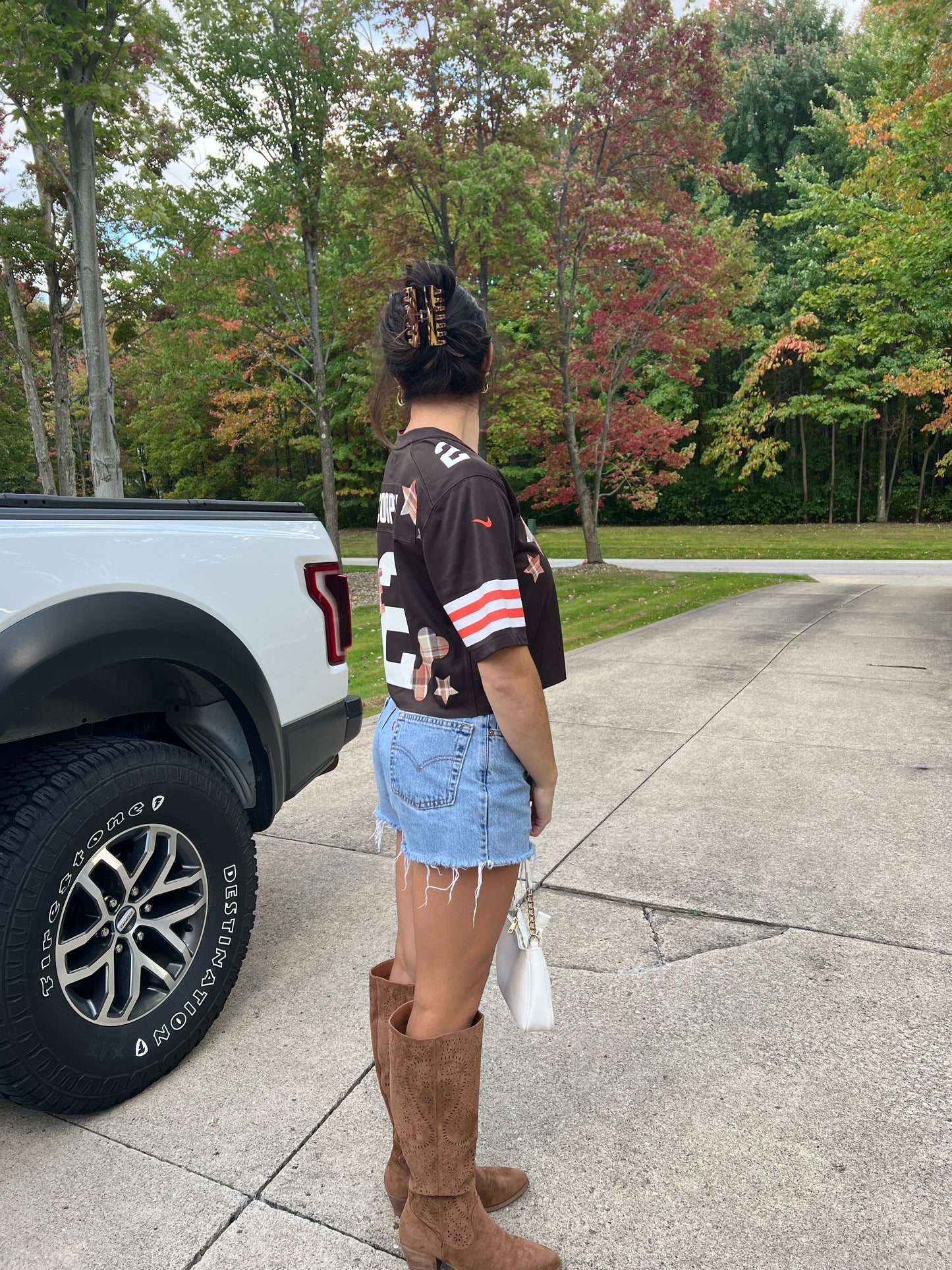 Plaid Sticker Jersey