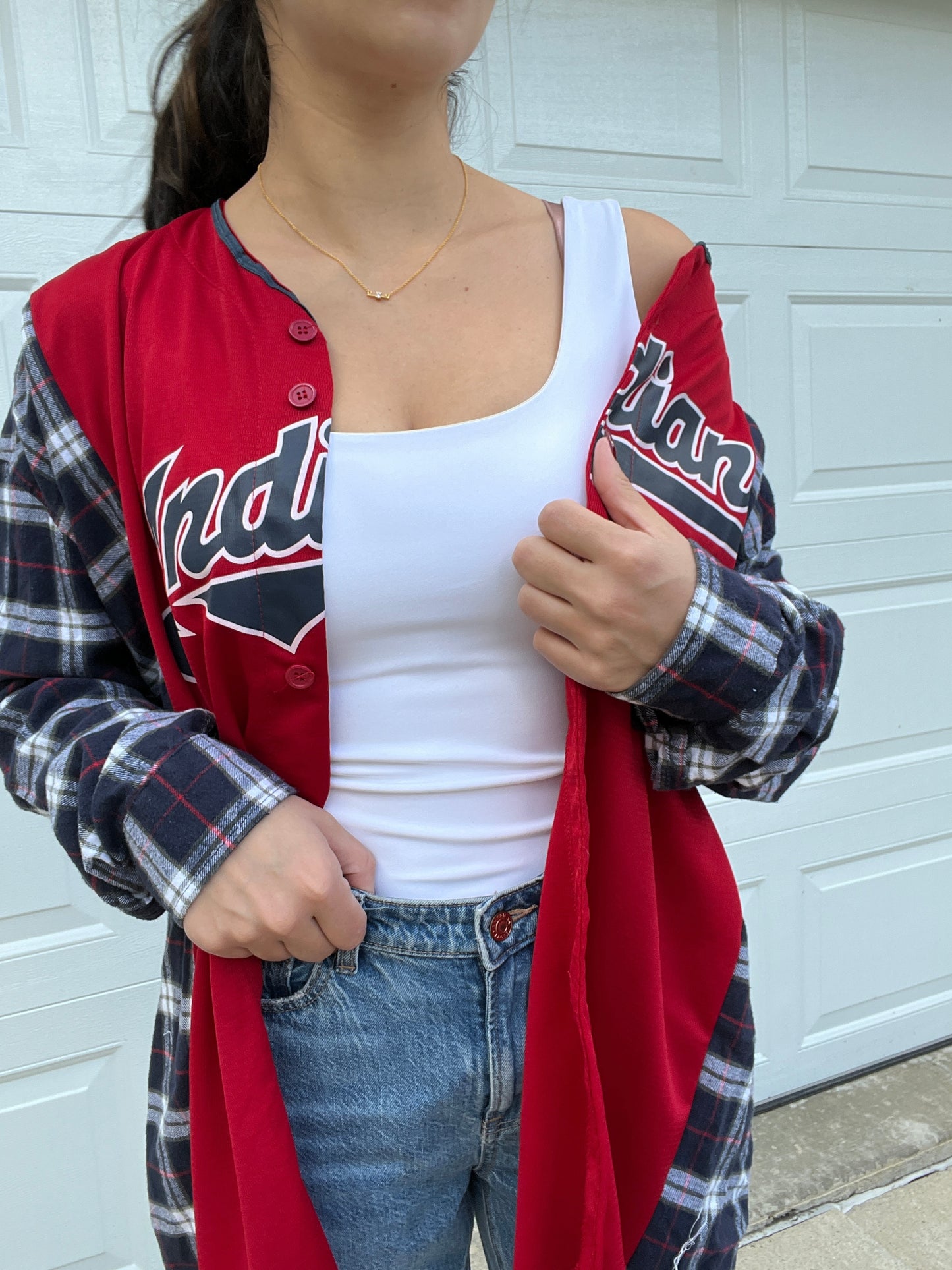 INDIANS JERSEY FLANNEL- Mercado
