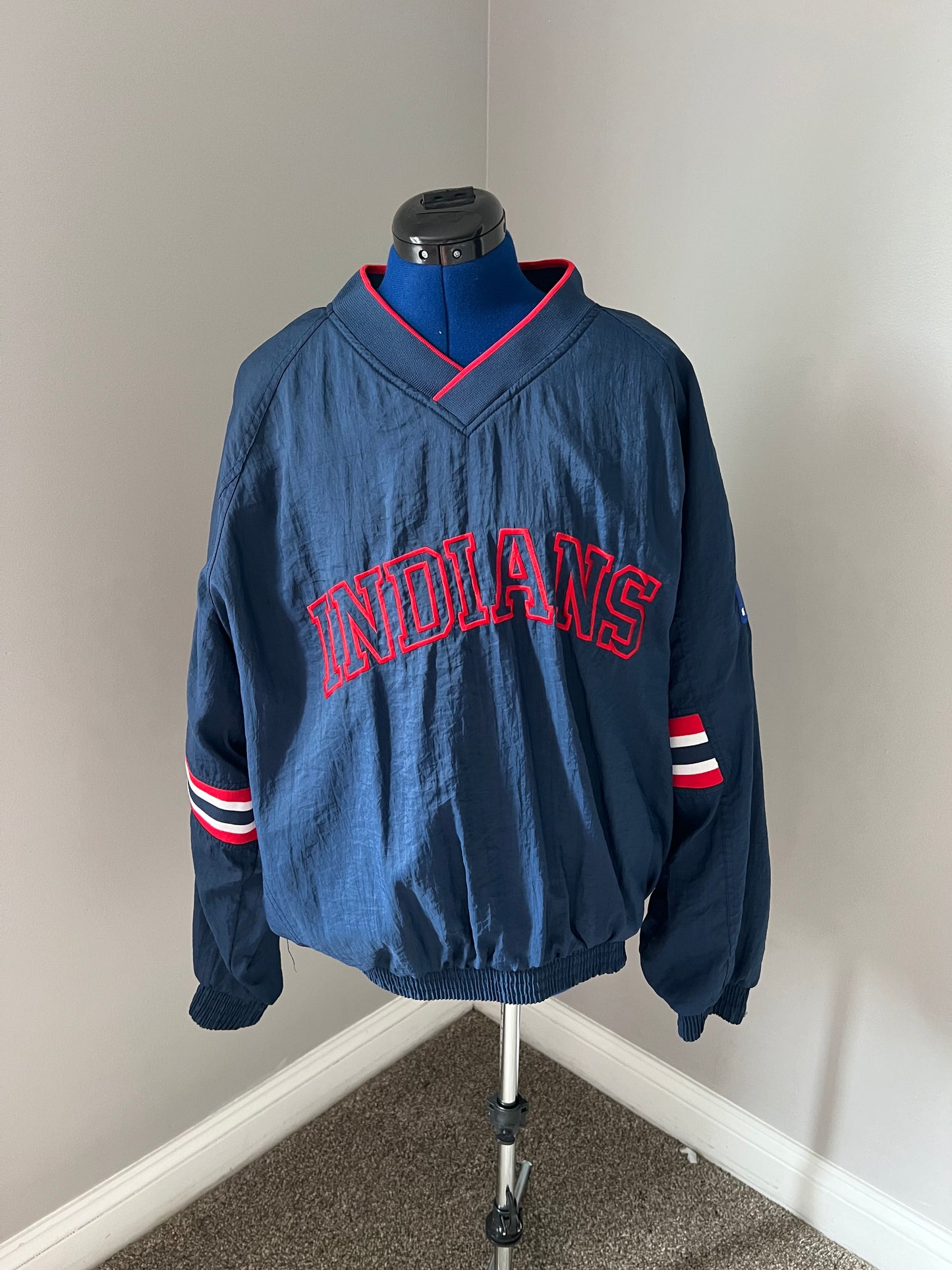 Story Sale Indians Vintage Windbreaker