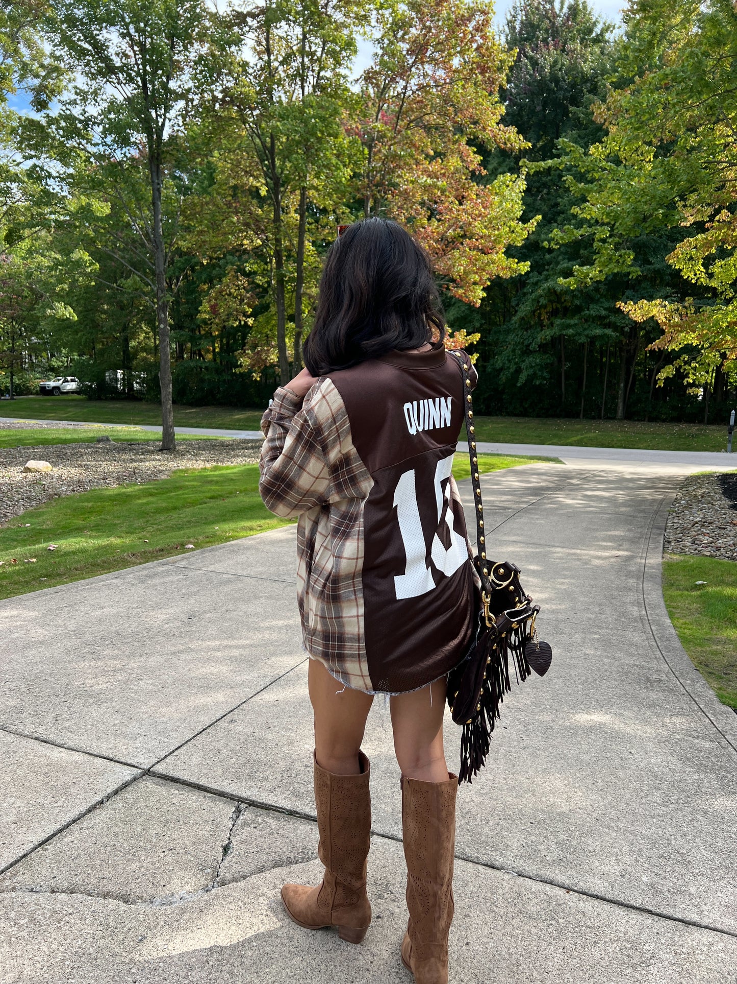 #10 BROWNS JERSEY X FLANNEL