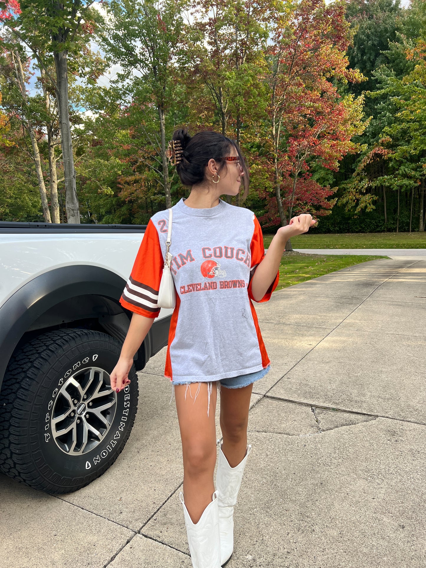Tim Couch Browns Jersey Tee