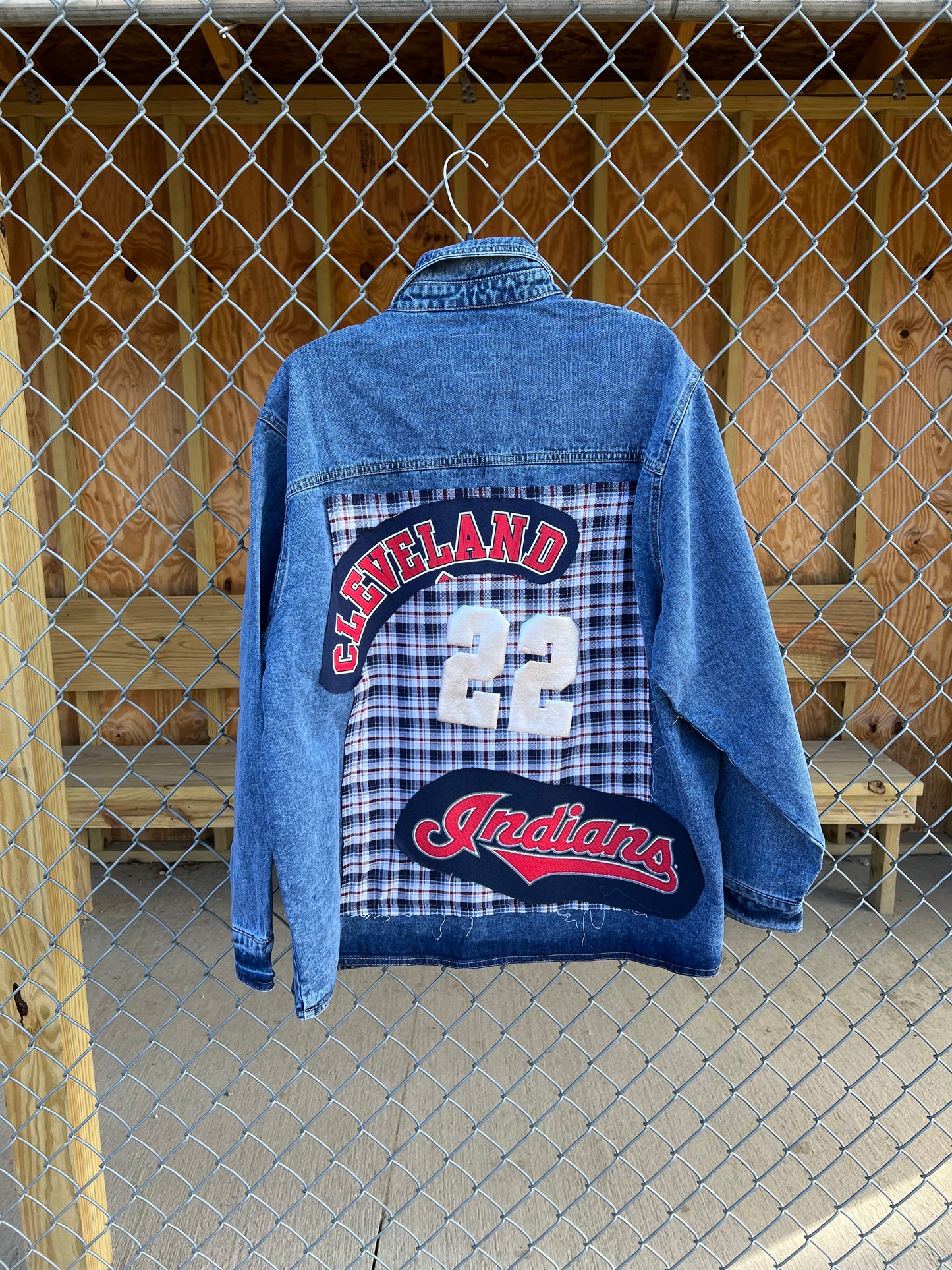 #22 Indians Patch Jacket