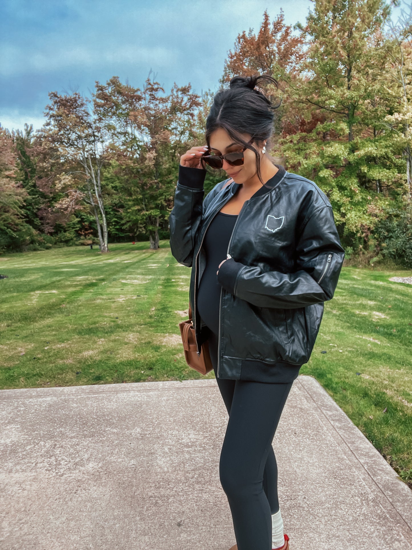 Cleveland Everyday Leather Bomber Jacket