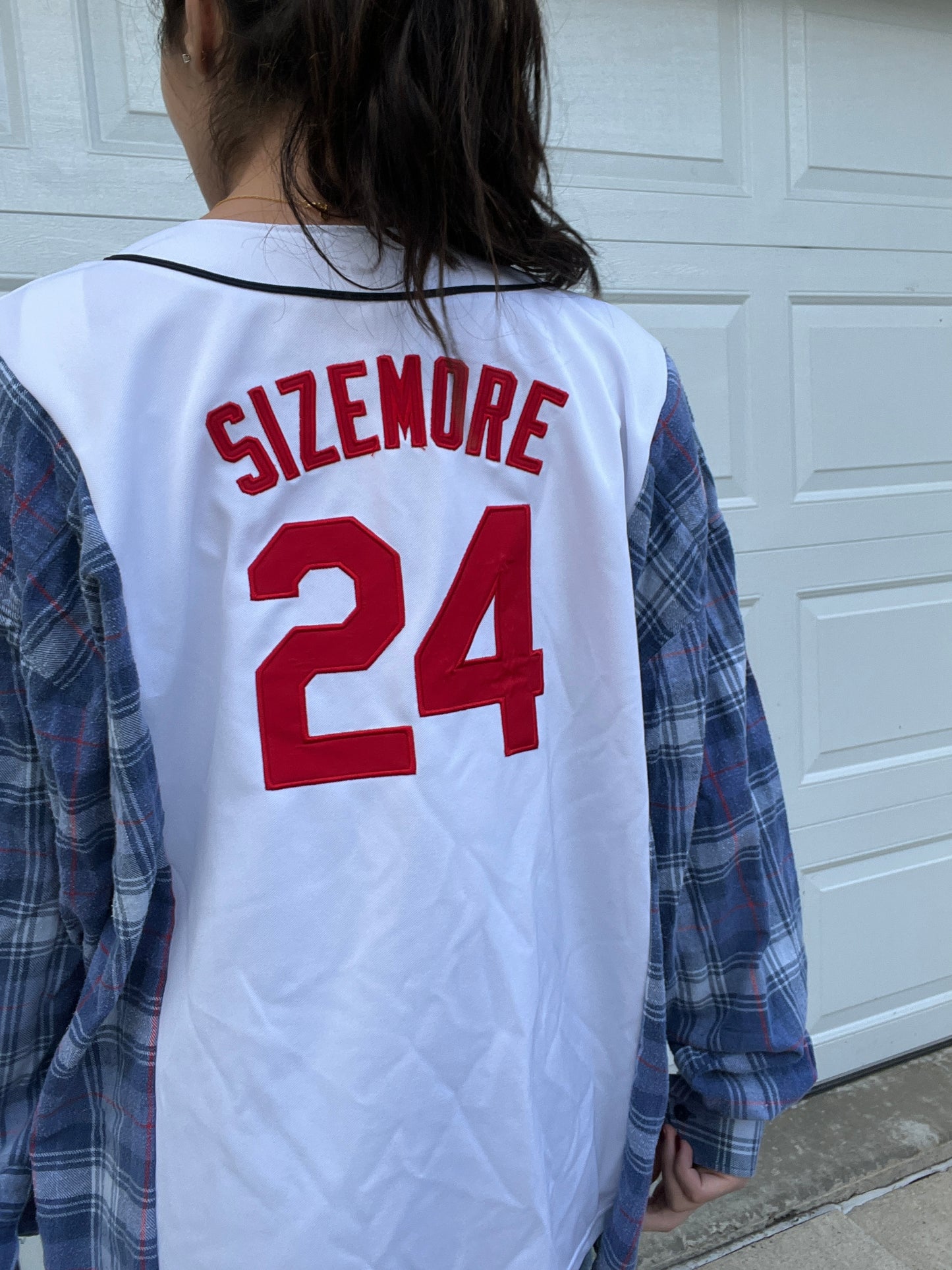 INDIANS JERSEY FLANNEL- SIZEMORE