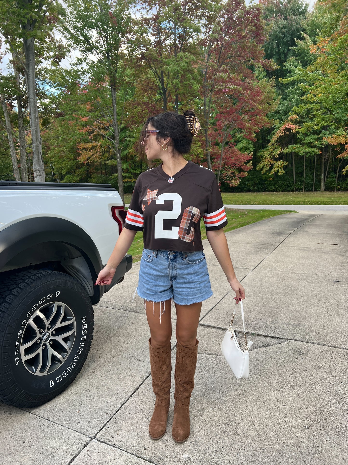 Plaid Sticker Jersey