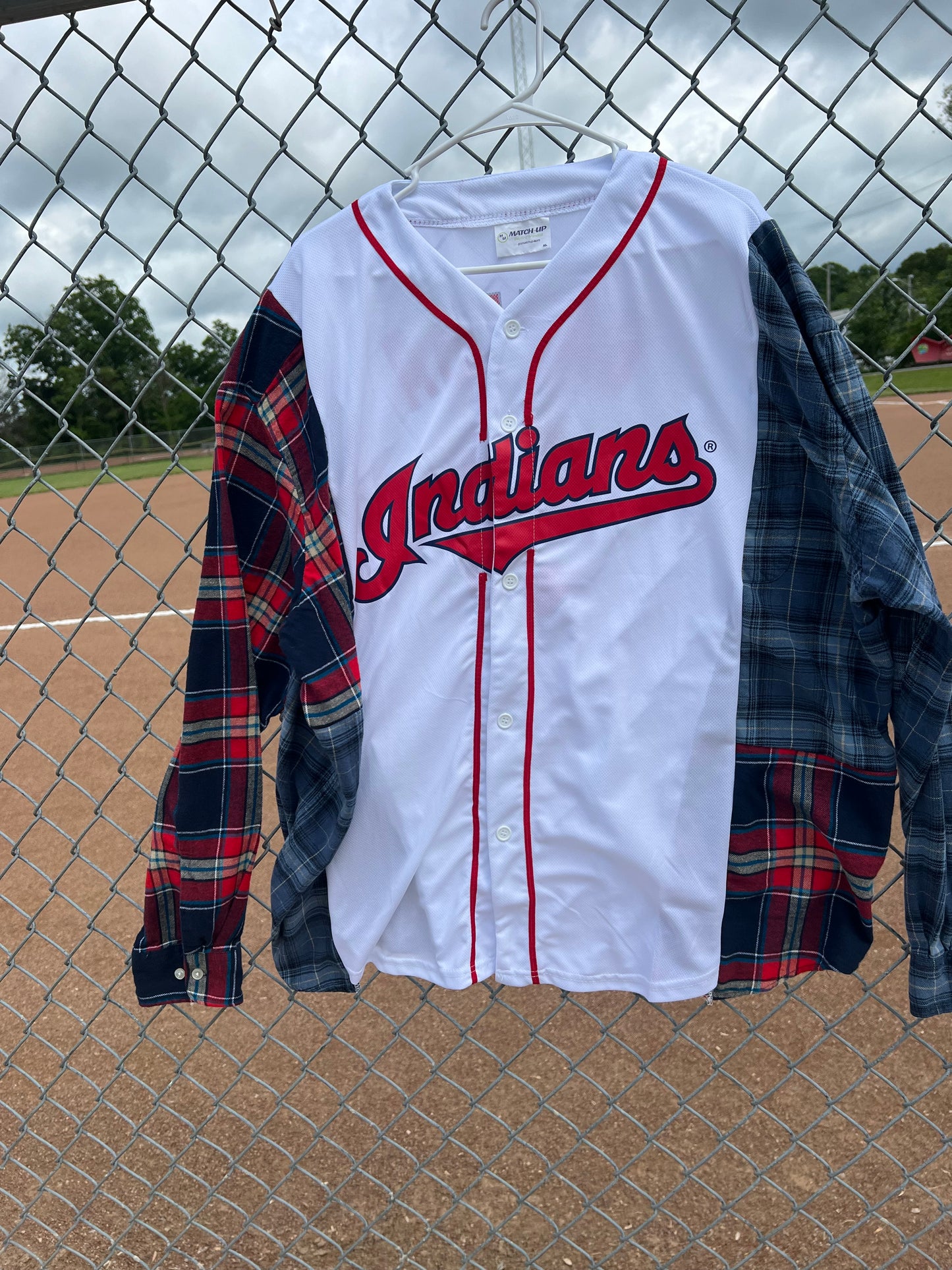 Baerga #9 Patchwork Jersey Flannel
