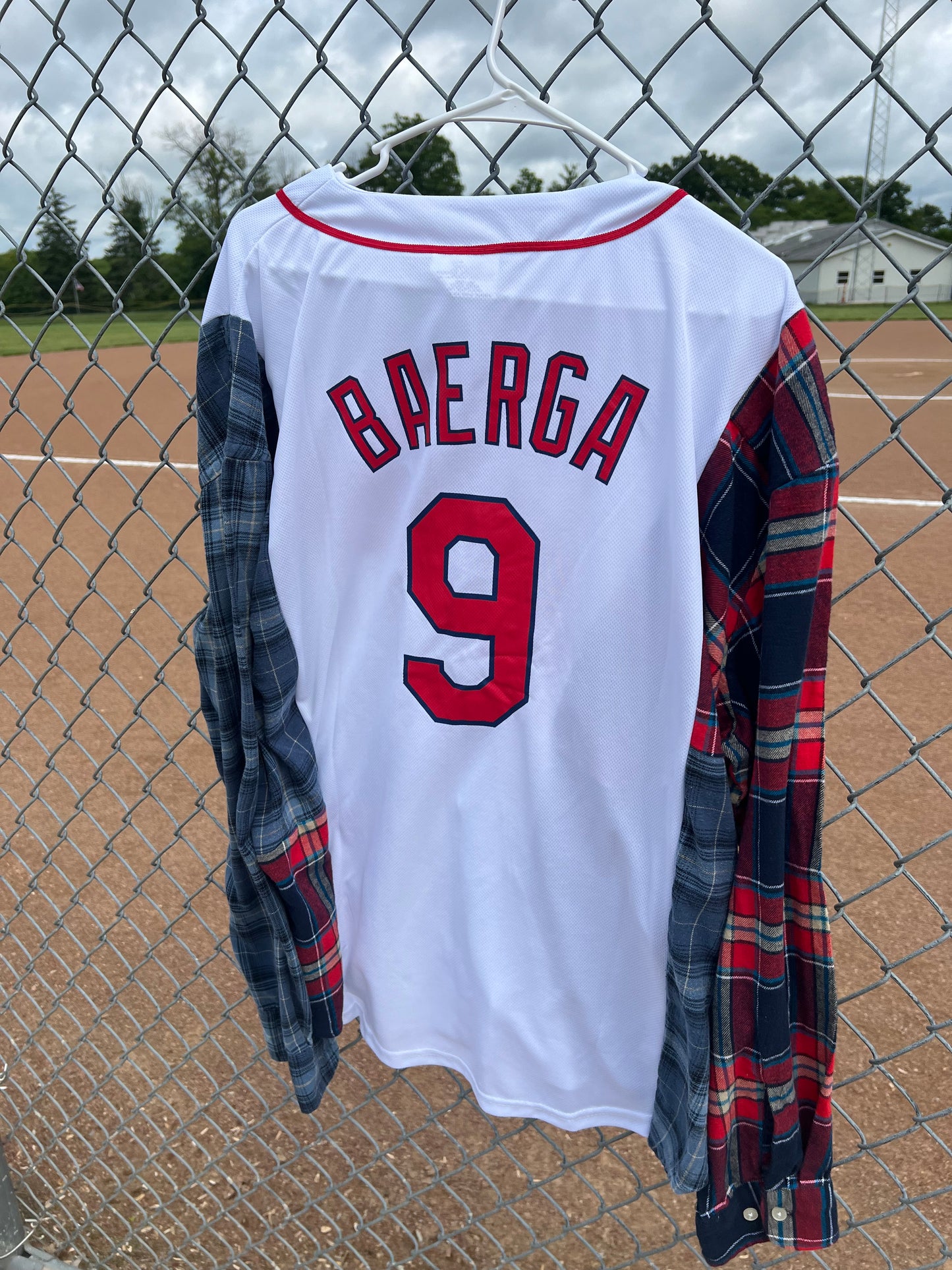 Baerga #9 Patchwork Jersey Flannel