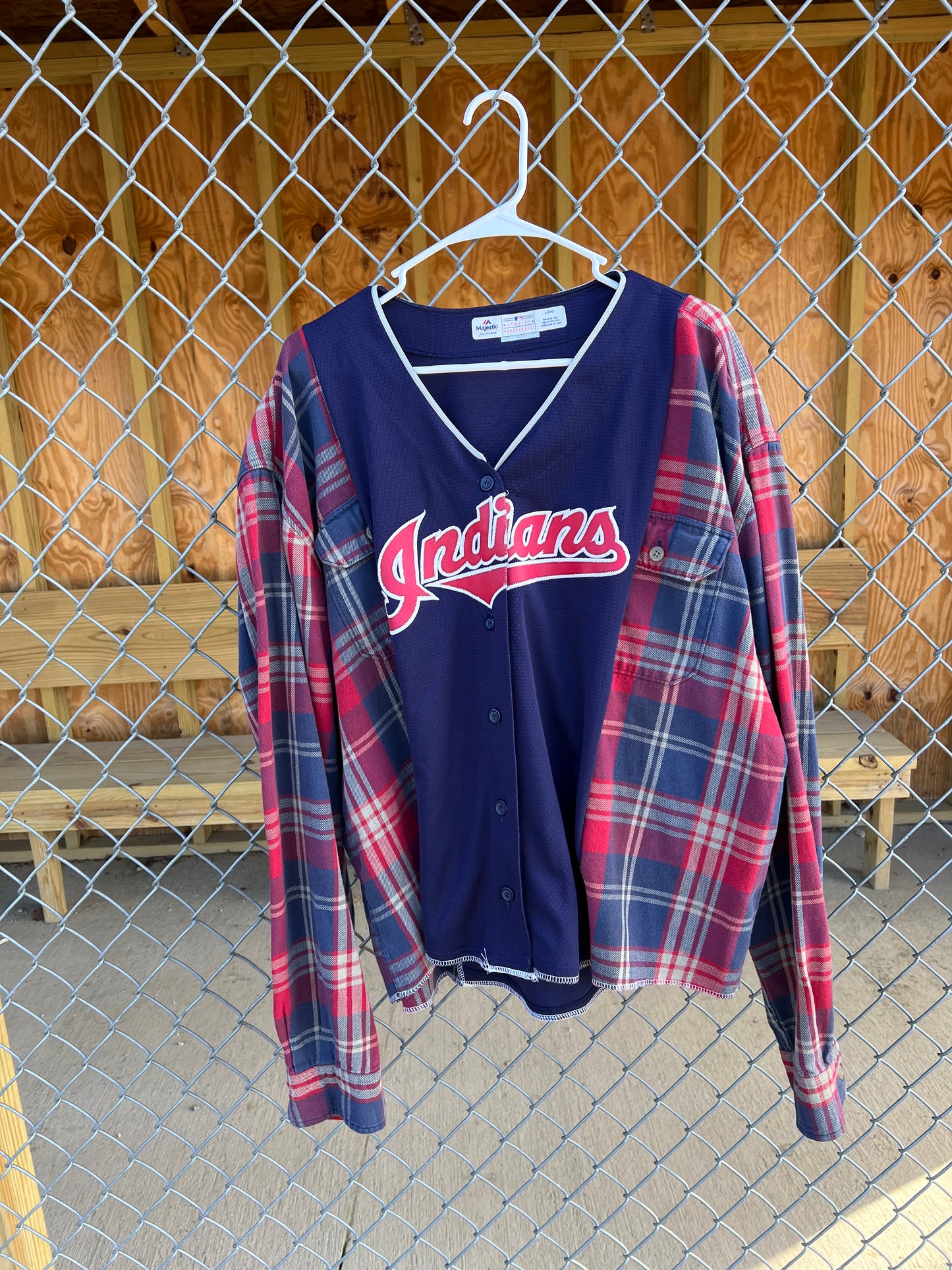 Indians No Name Jersey Flannel