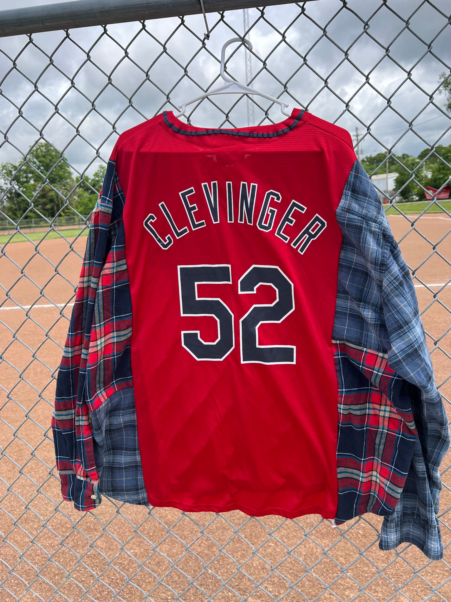 Clevinger #52 Patchwork Jersey Flannel