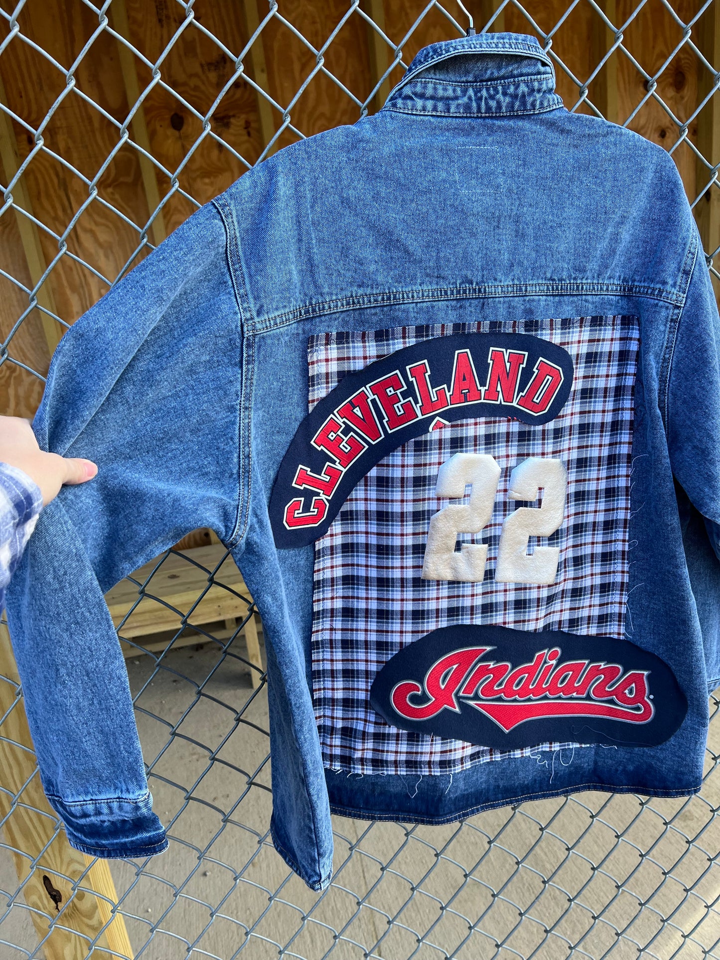 #22 Indians Patch Jacket