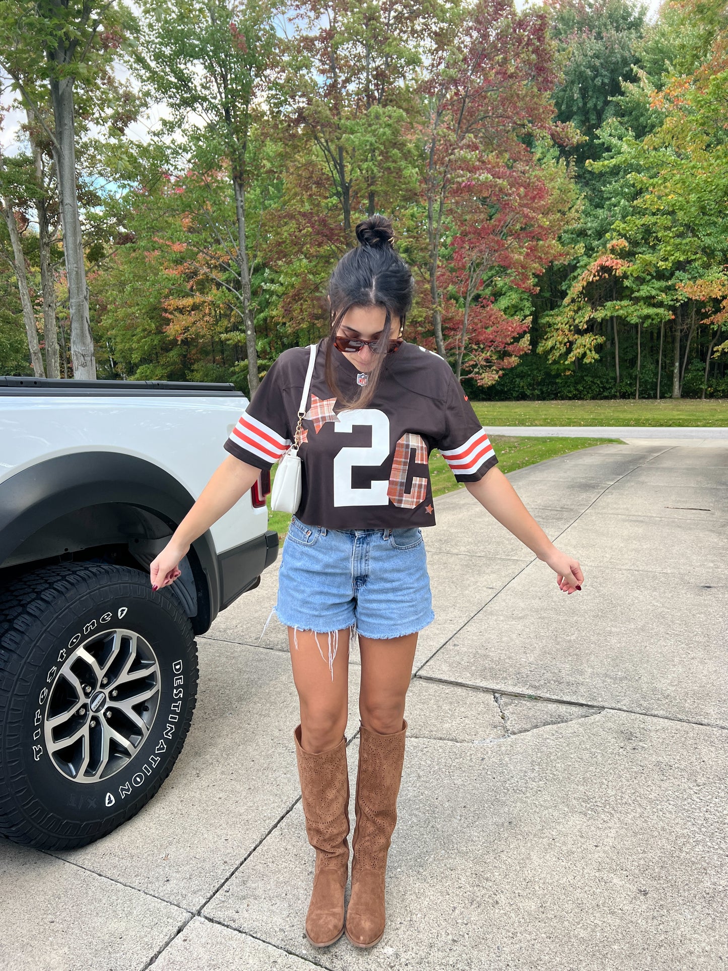 Plaid Sticker Jersey