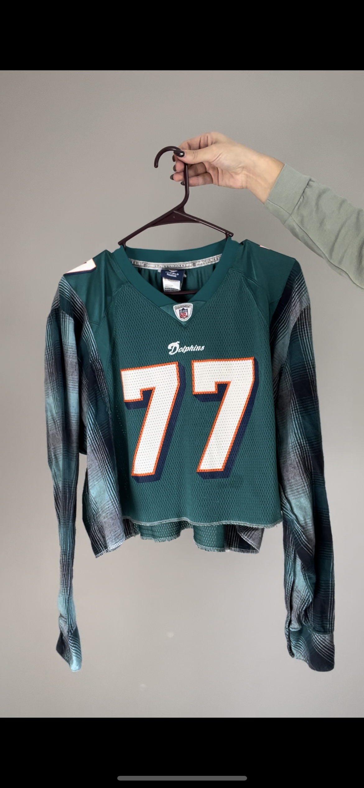 Story Sale- Dolphins Jersey Flannel