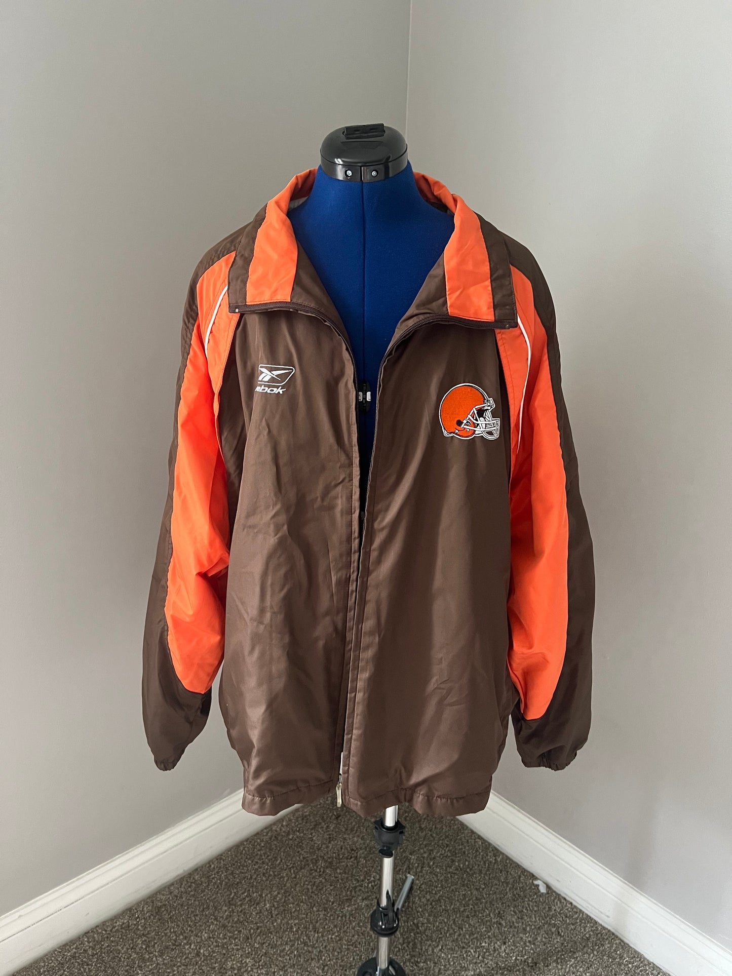 Story Sale Vintage Browns Lightweight Windbreaker Jacket