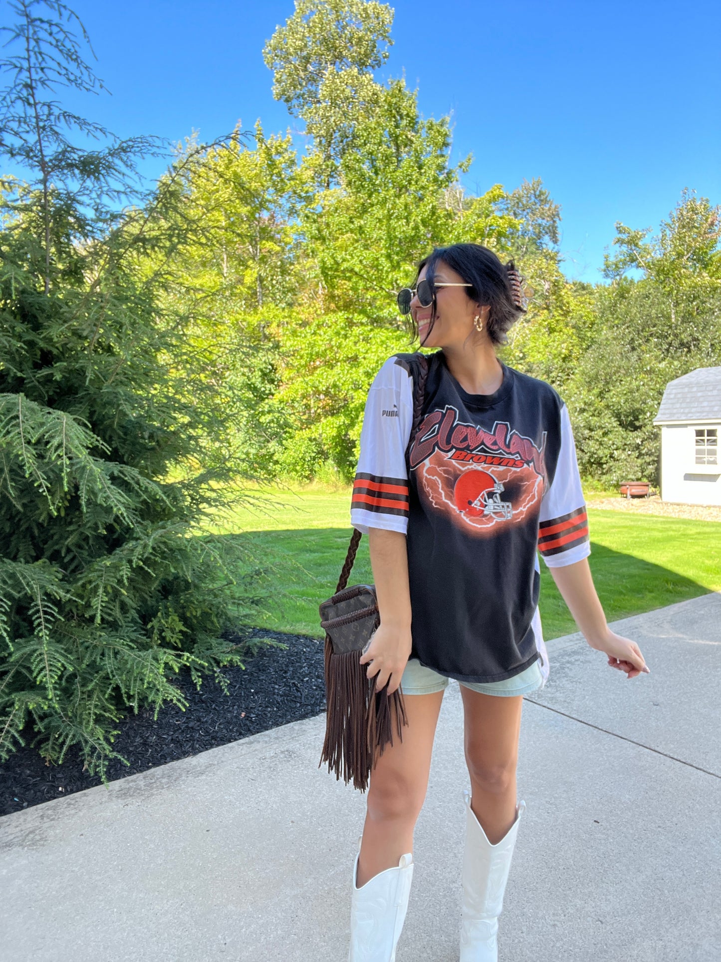 VINTAGE BROWNS TEE X JERSEY