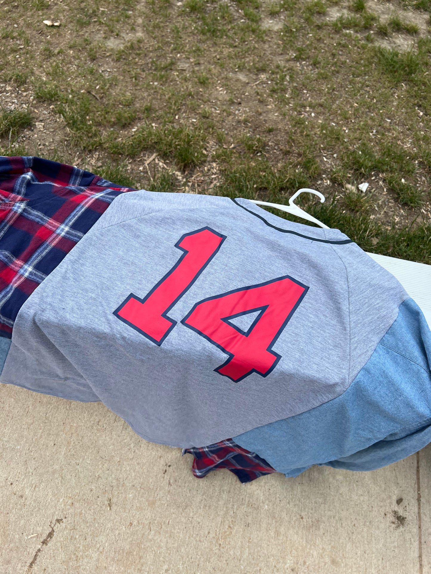 #14 Patchwork Jersey Flannel