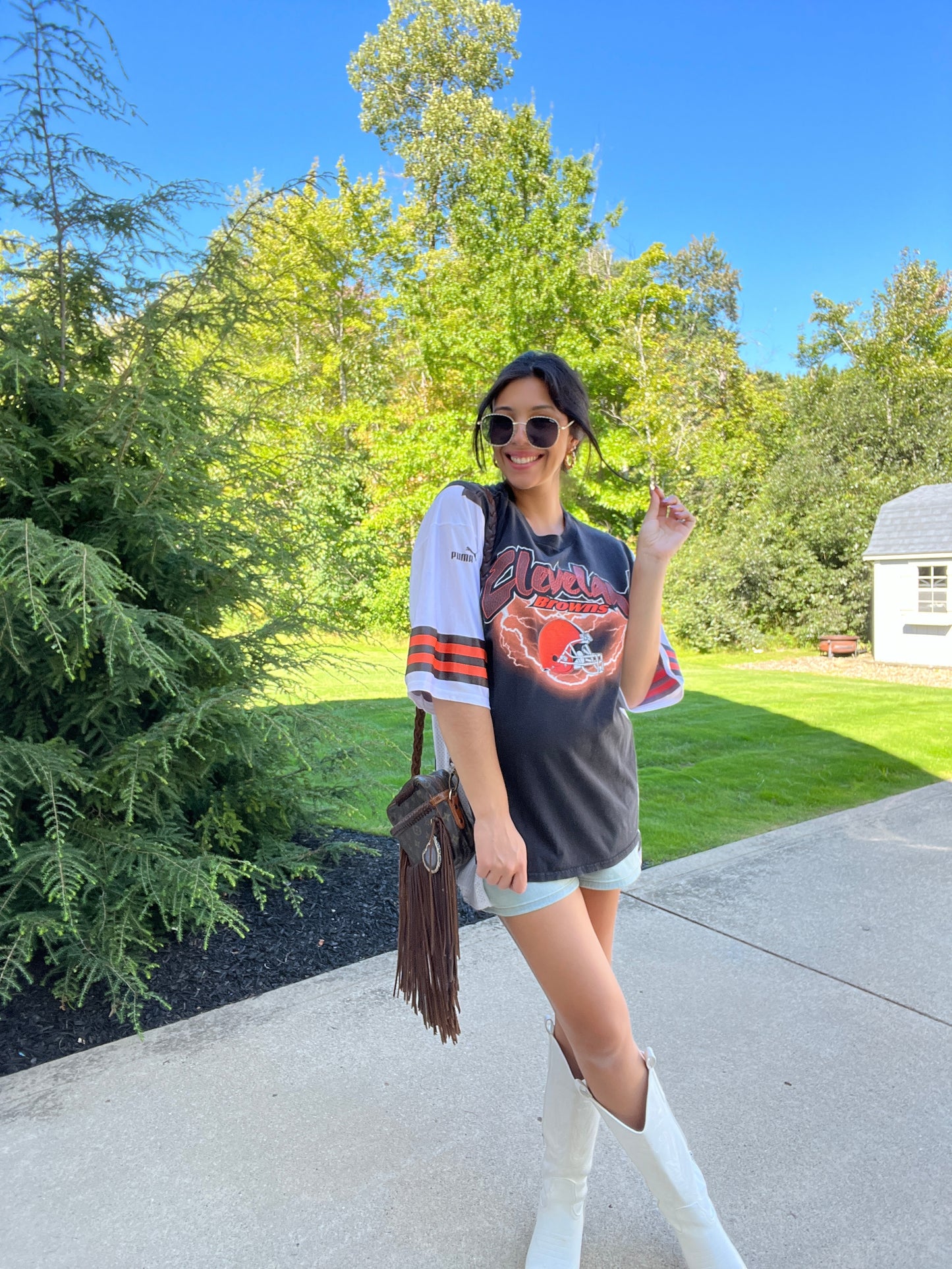 VINTAGE BROWNS TEE X JERSEY