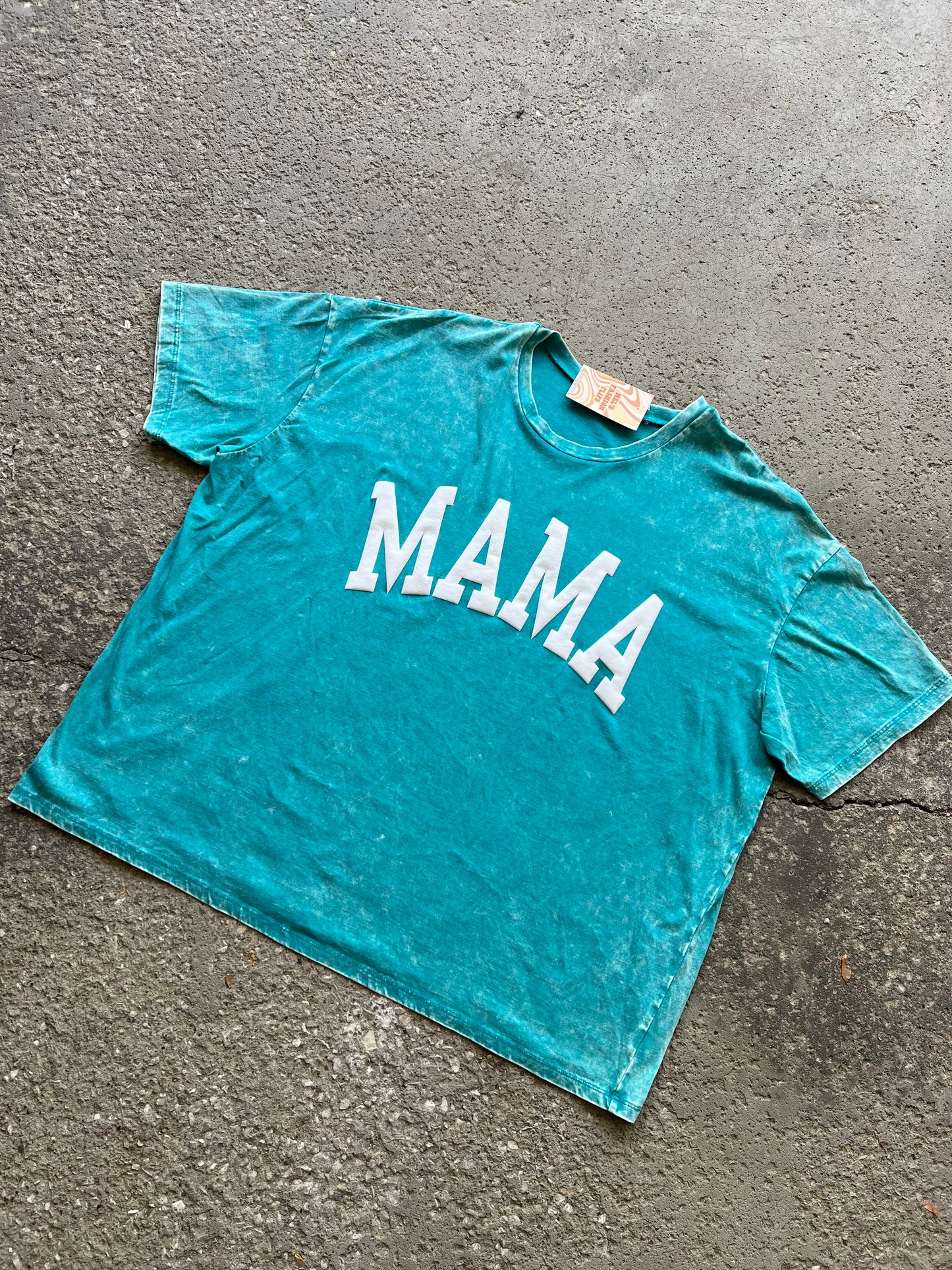 Mama Tee- Teal