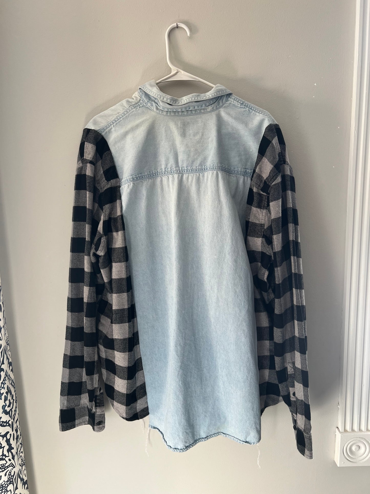Steelers Denim Flannel