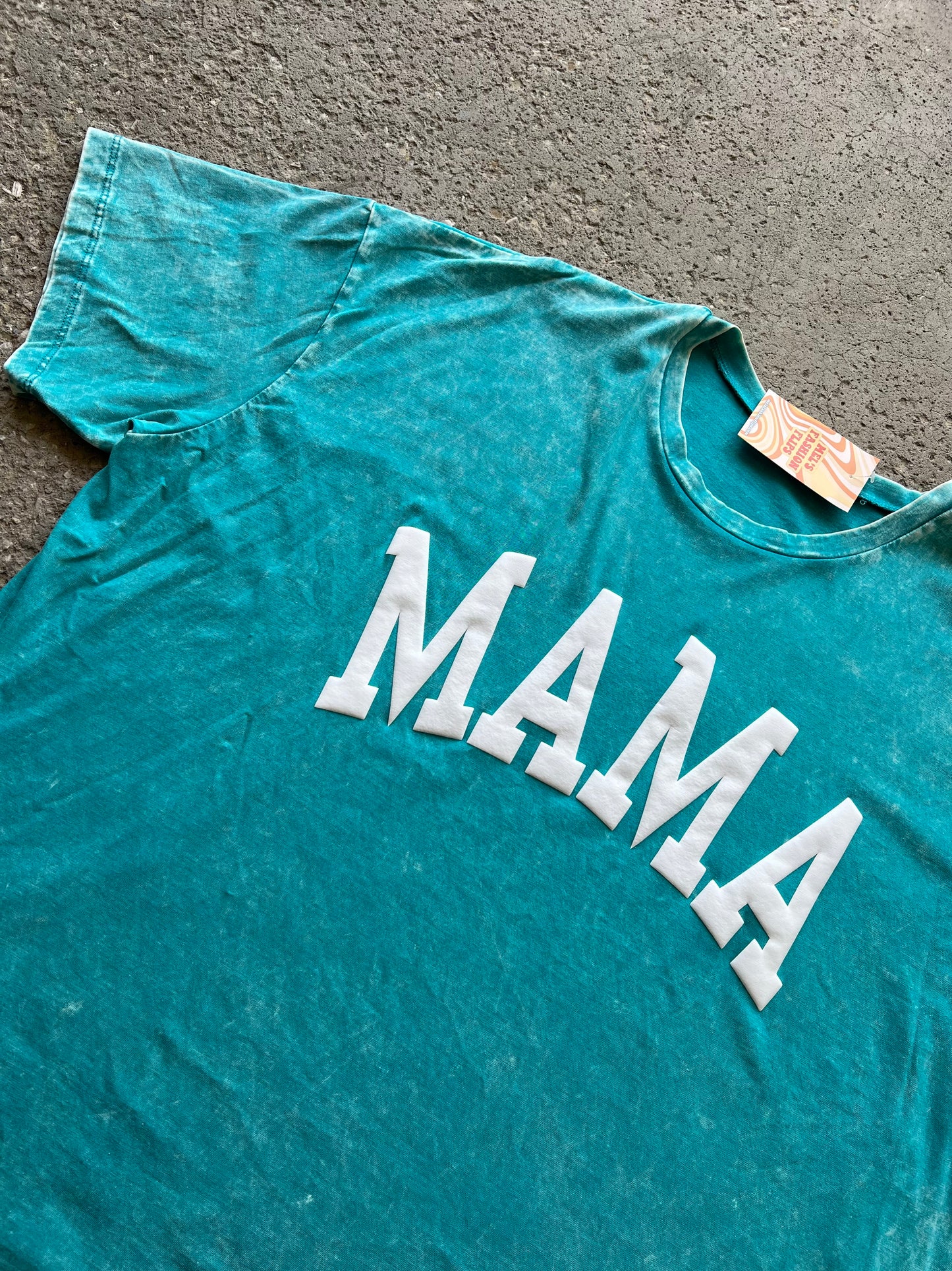 Mama Tee- Teal