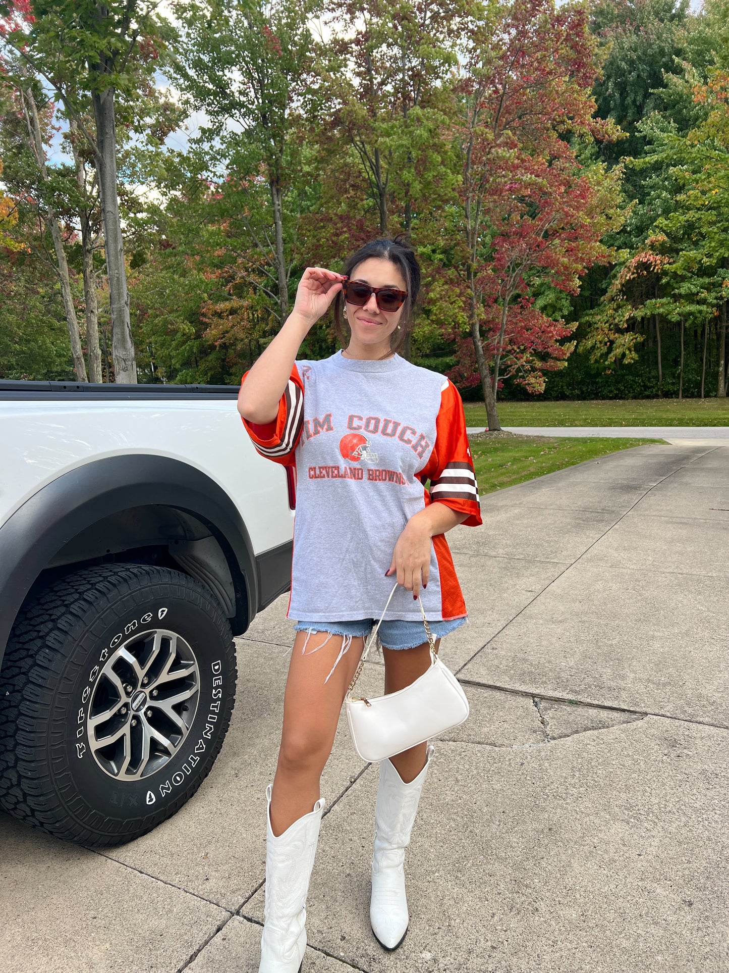 Tim Couch Browns Jersey Tee