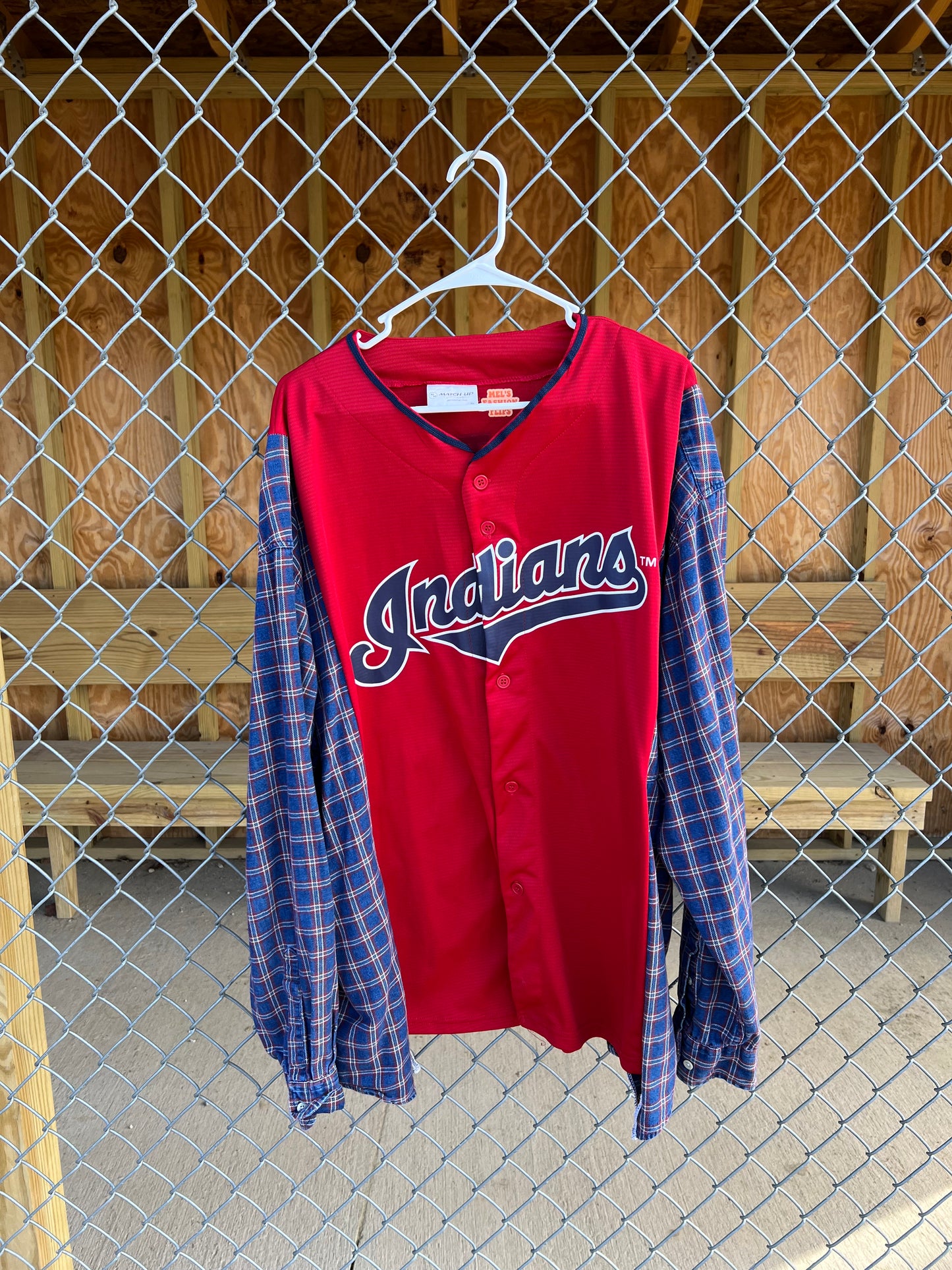 Santana #41 Jersey x Plaid Denim