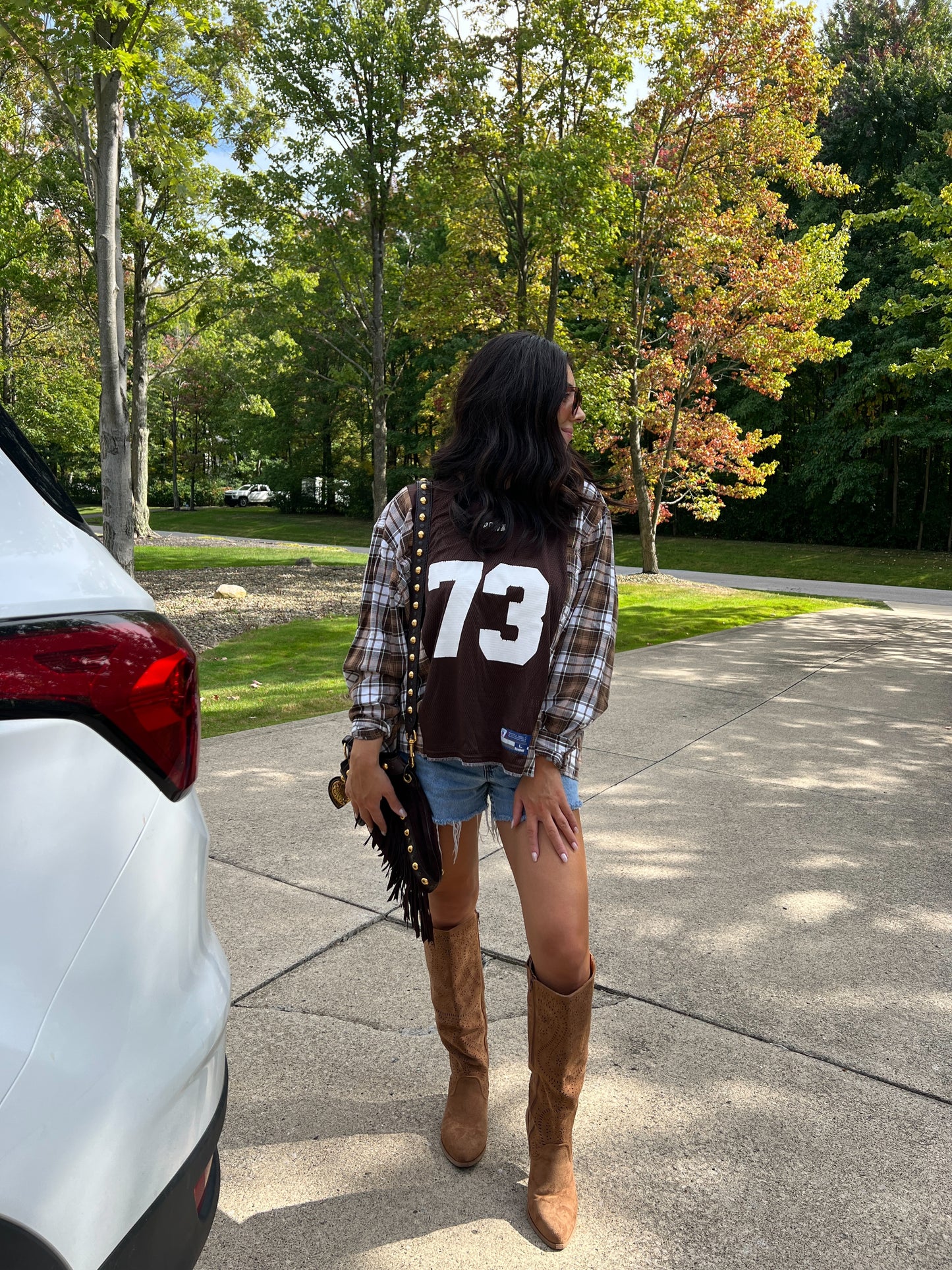 #73 BROWNS JERSEY X FLANNEL