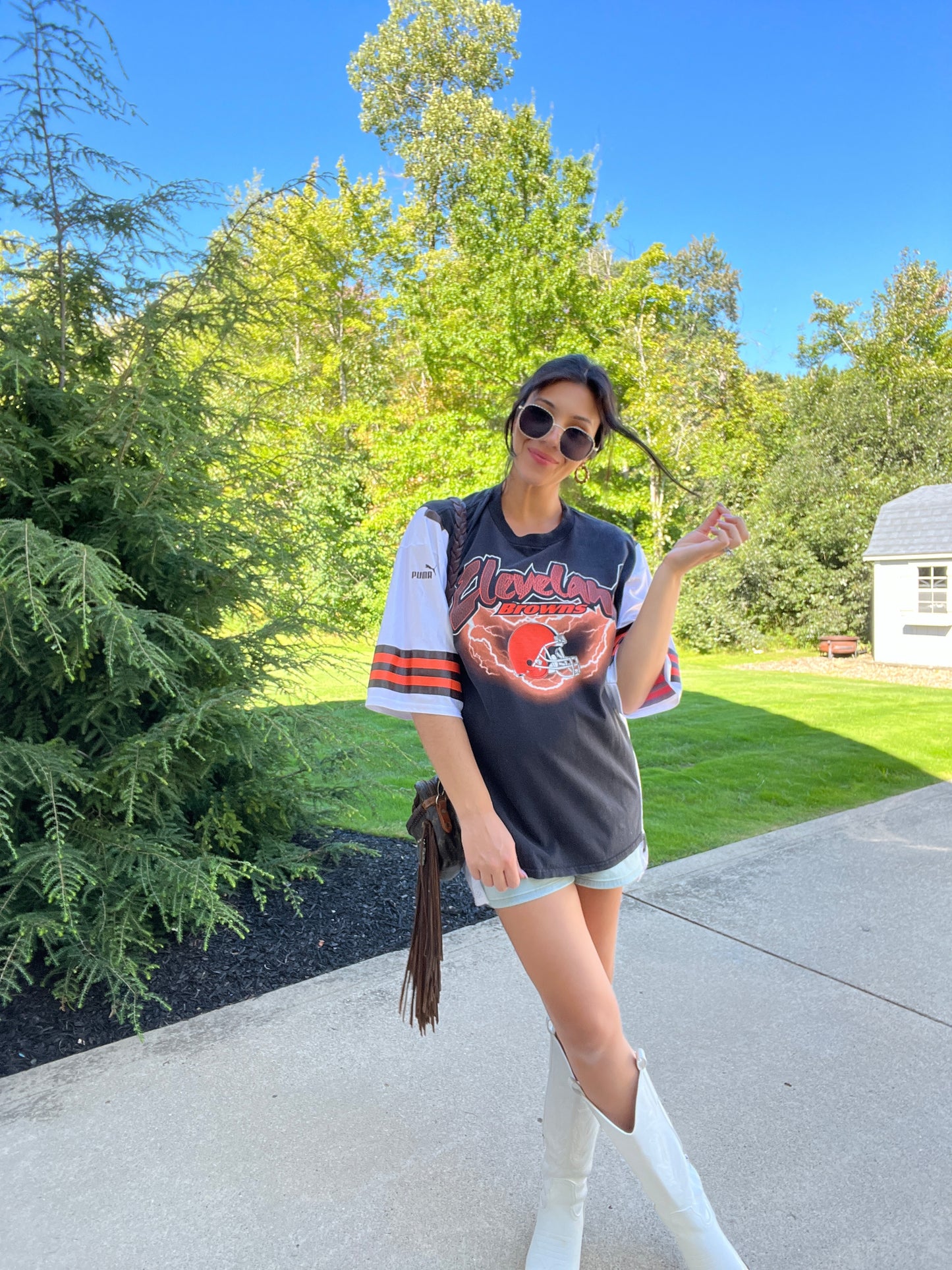VINTAGE BROWNS TEE X JERSEY