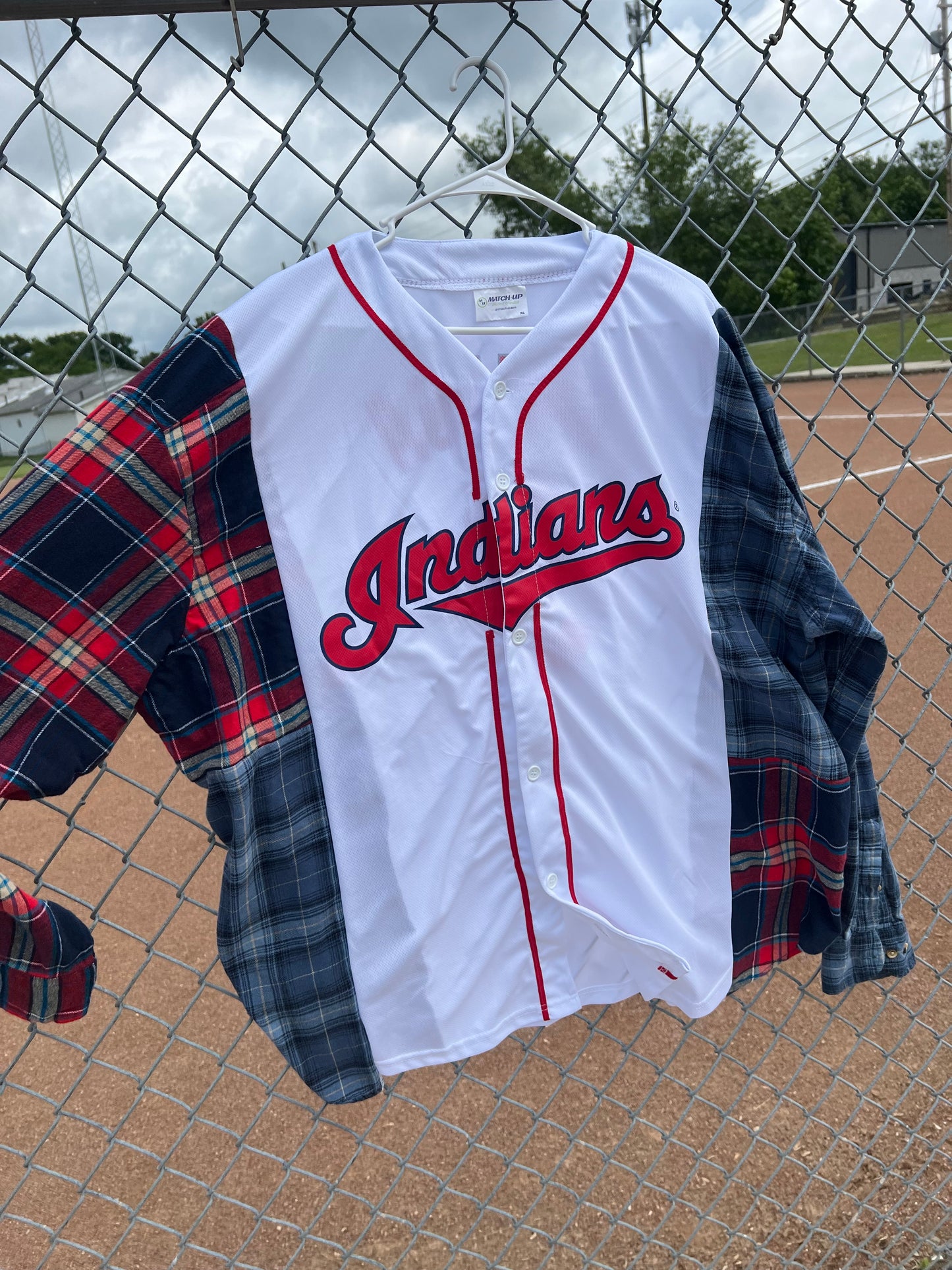 Baerga #9 Patchwork Jersey Flannel