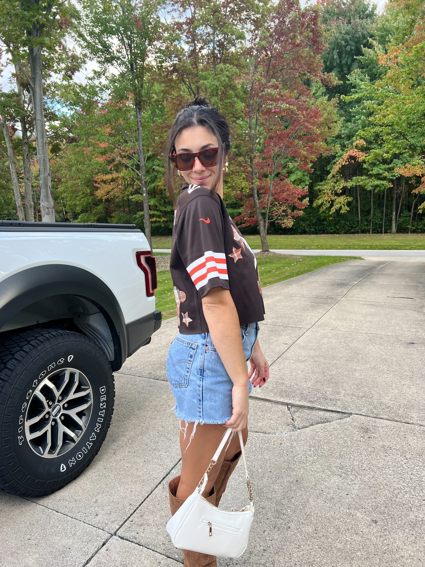 Plaid Sticker Jersey