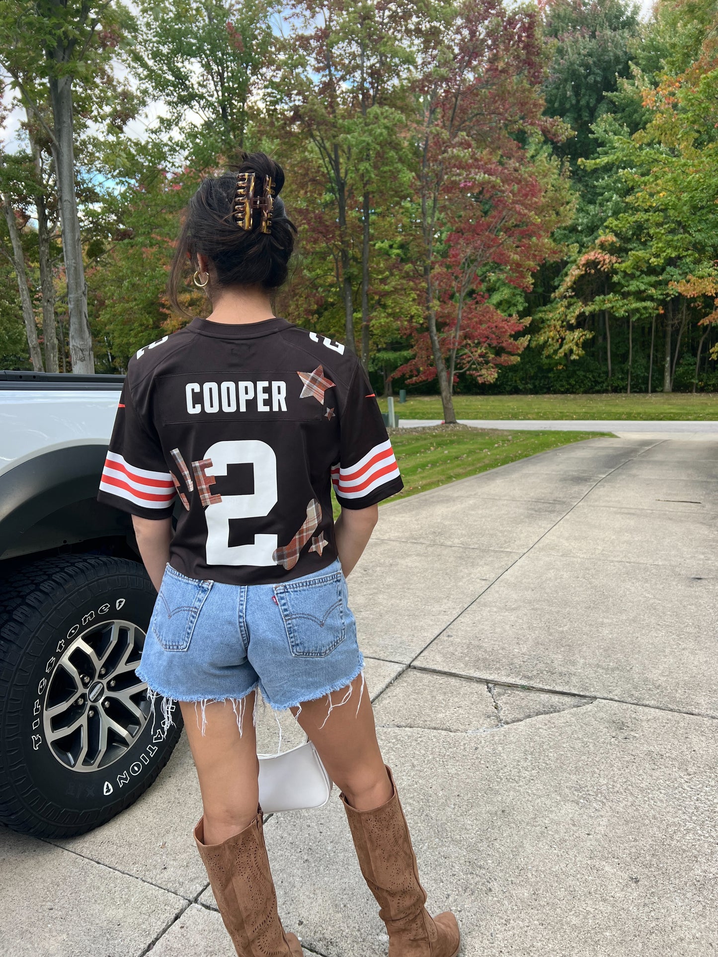 Plaid Sticker Jersey