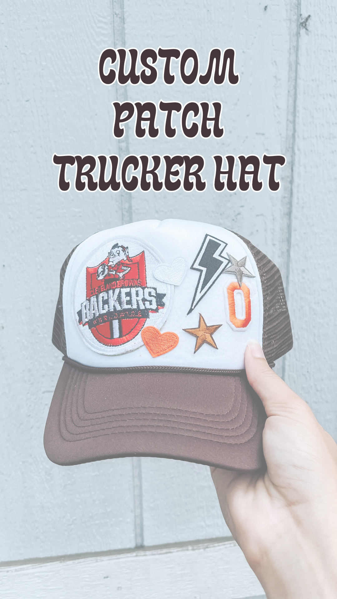 CUSTOM PATCHWORK HAT