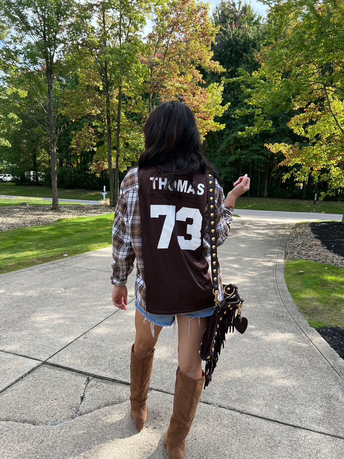 #73 BROWNS JERSEY X FLANNEL