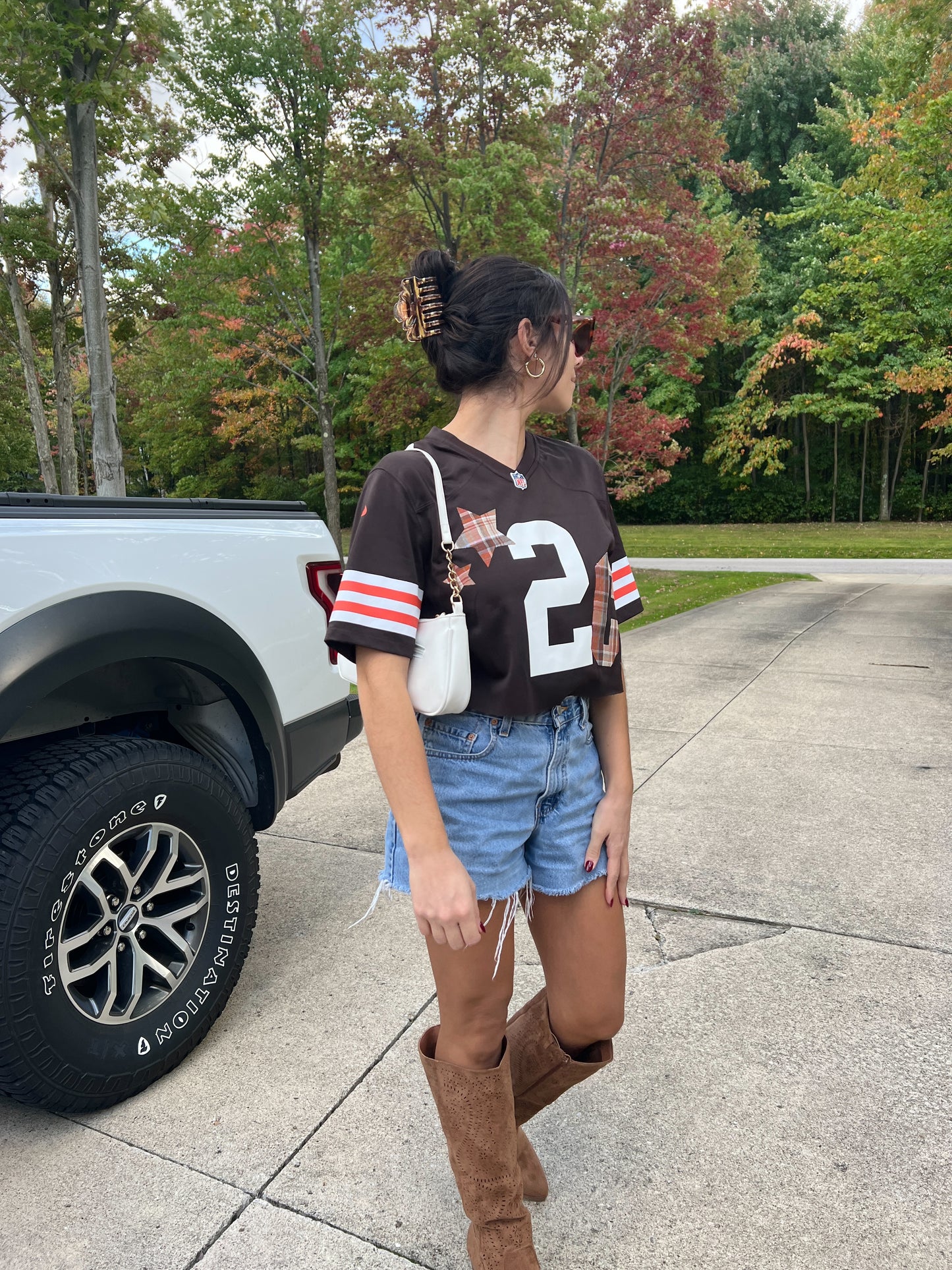 Plaid Sticker Jersey