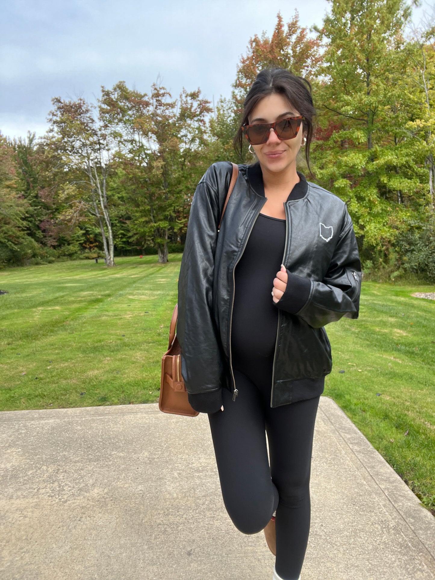 Cleveland Everyday Leather Bomber Jacket