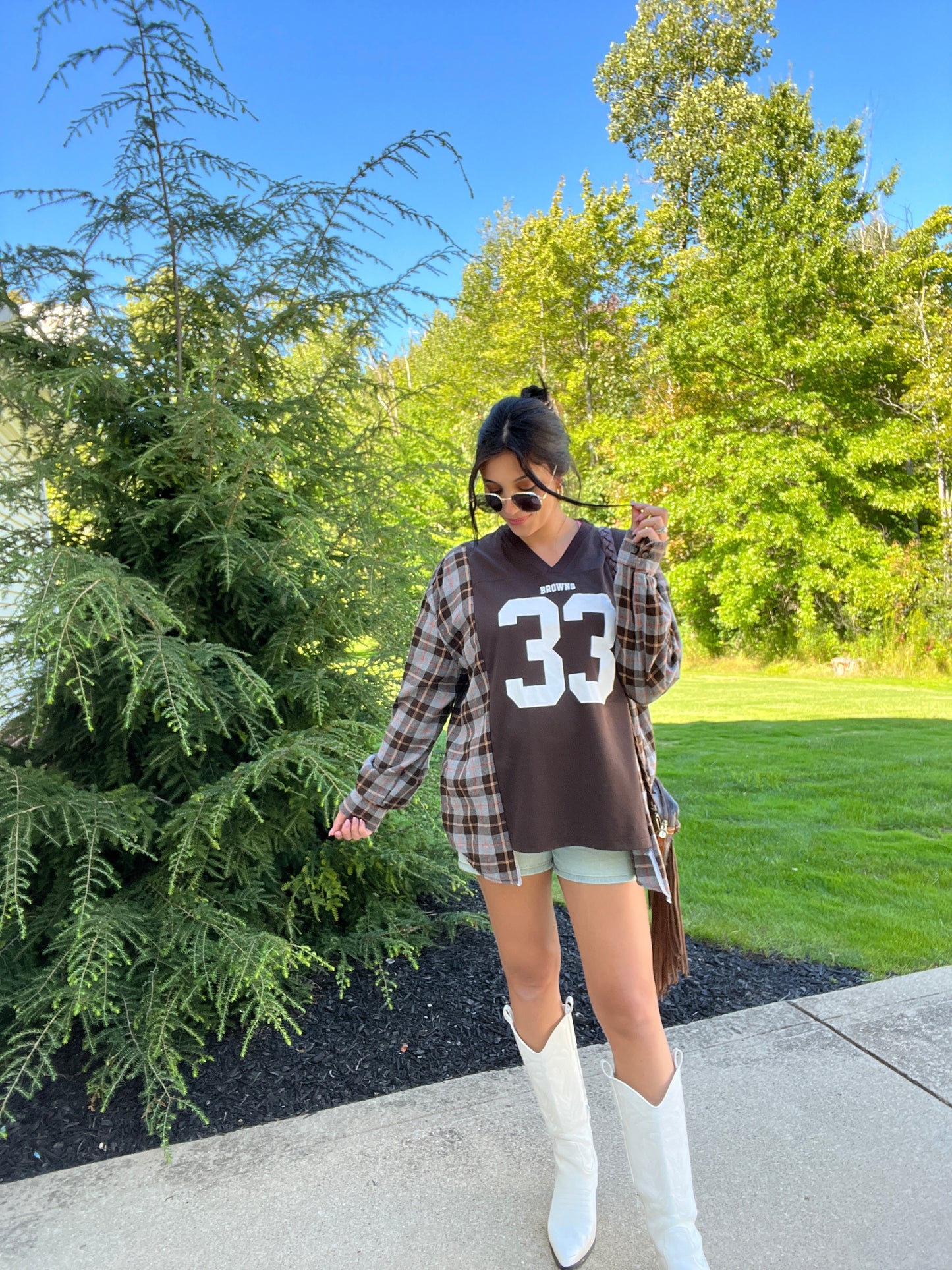 #33 BROWNS JERSEY X FLANNEL