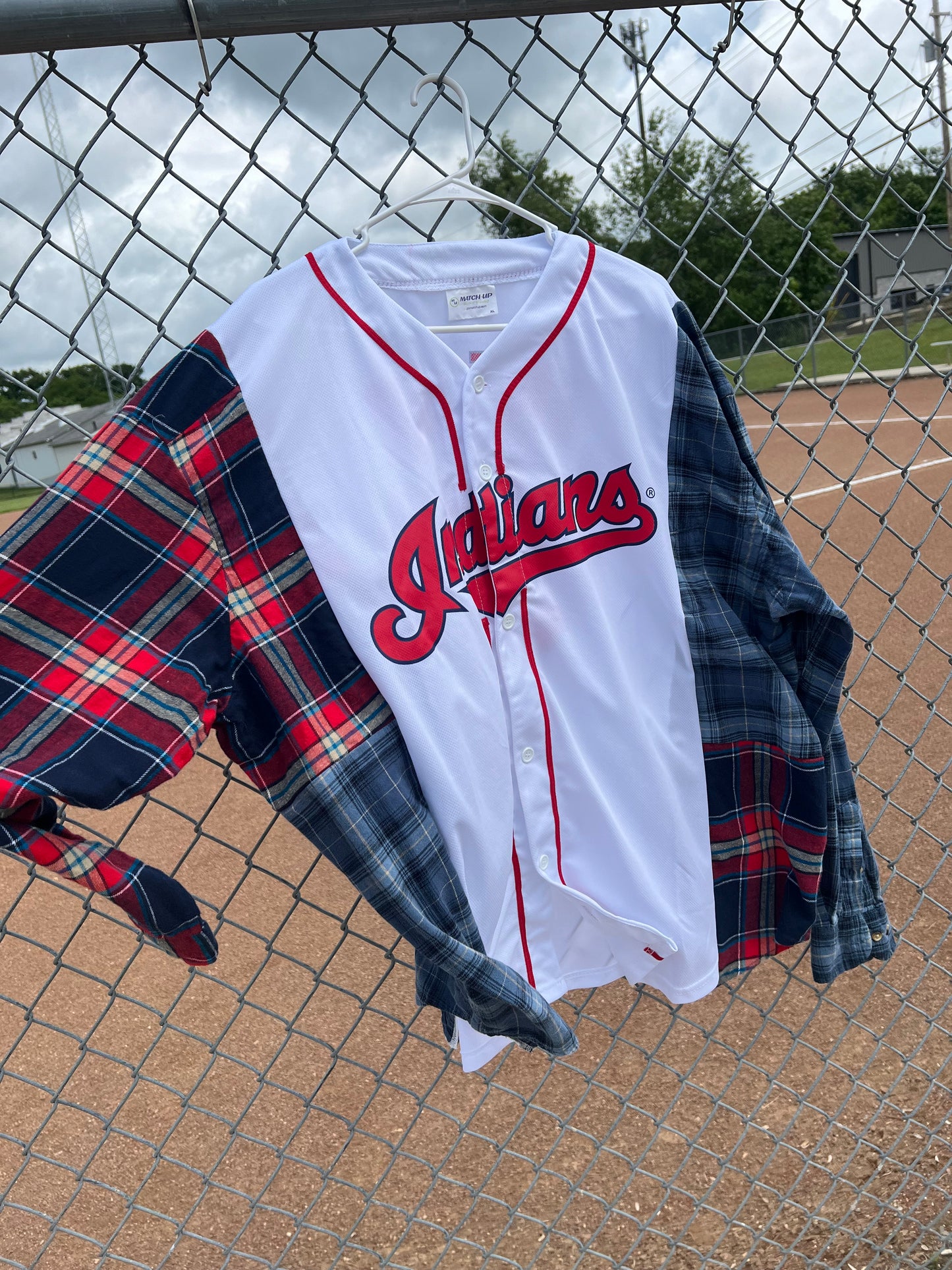 Baerga #9 Patchwork Jersey Flannel