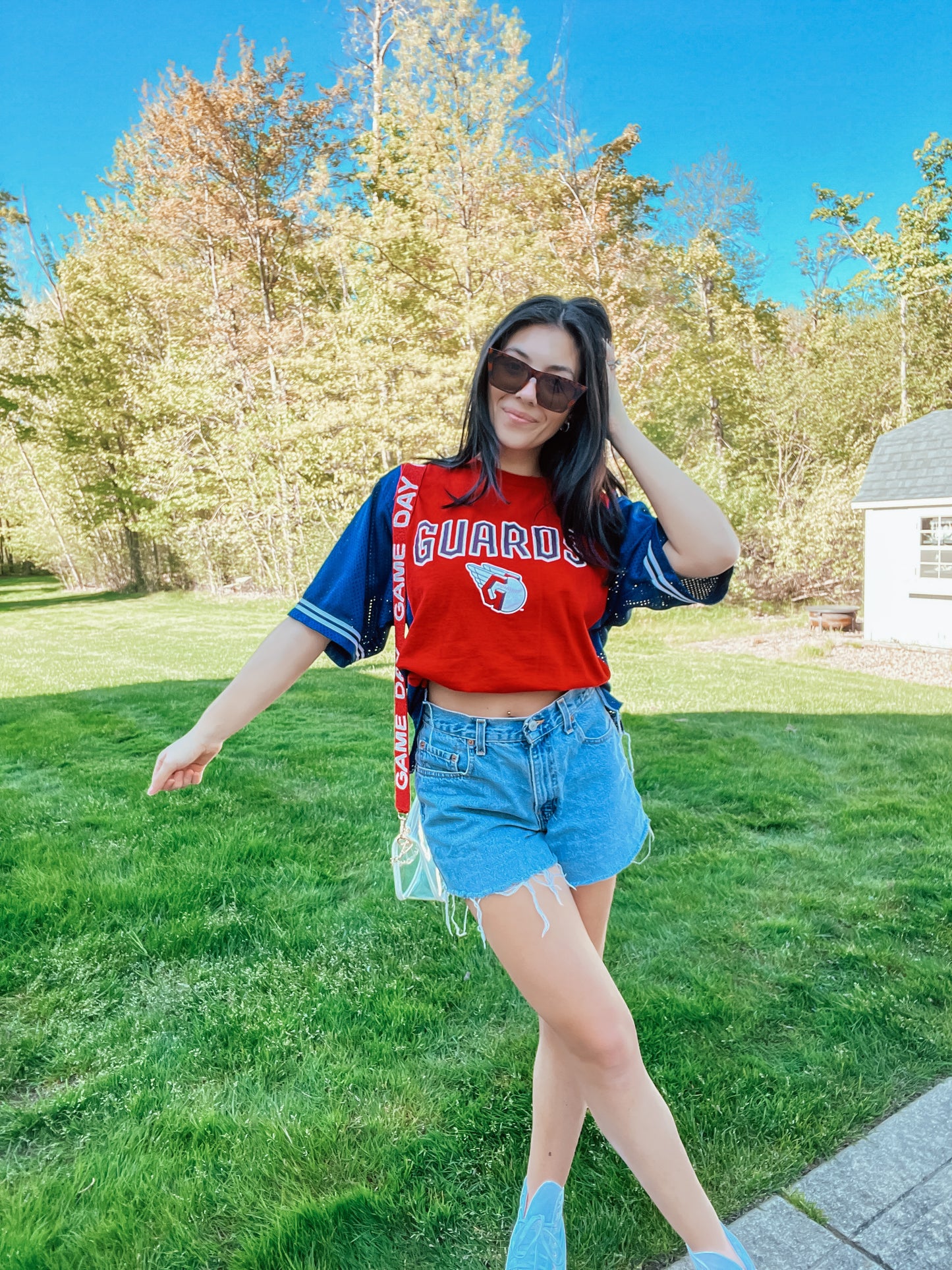GUARDIANS TEE X JERSEY SLEEVES