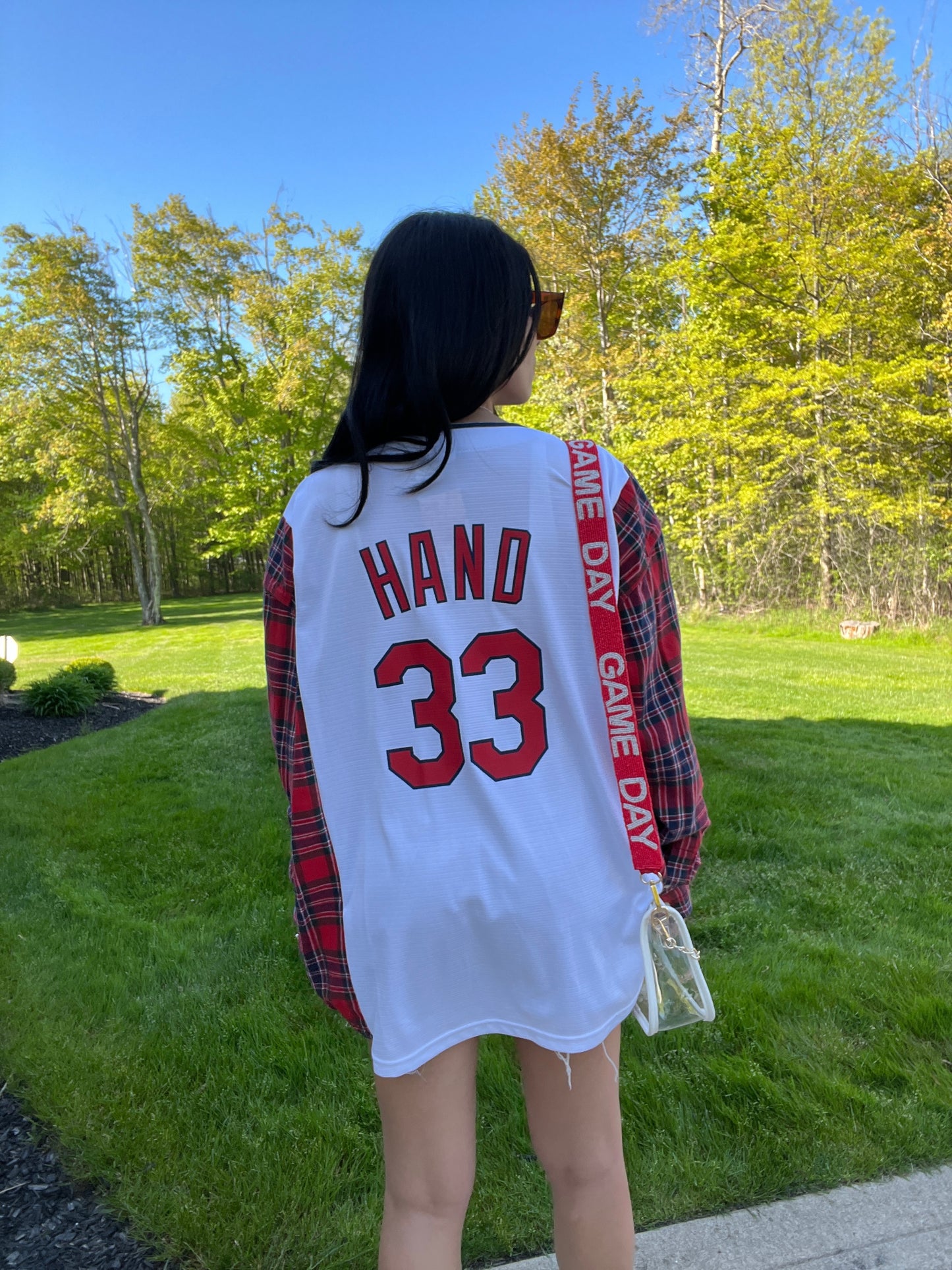 CLE BASEBALL JERSEY X FLANNEL