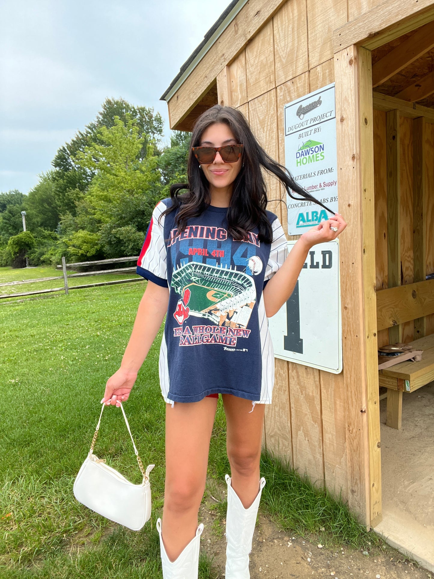 VINTAGE INDIANS TEE X VINTAGE JERSEY